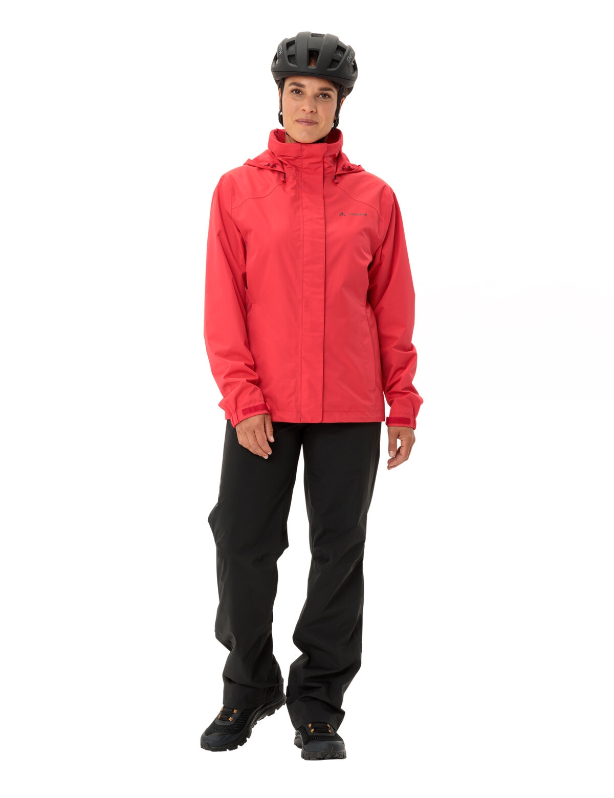 VAUDE Fahrradjacke »Women's Escape Bike Light Jacket« mit Kapuze für Radsport, Wandern und Nordic Walking, wasserabweisend, winddicht