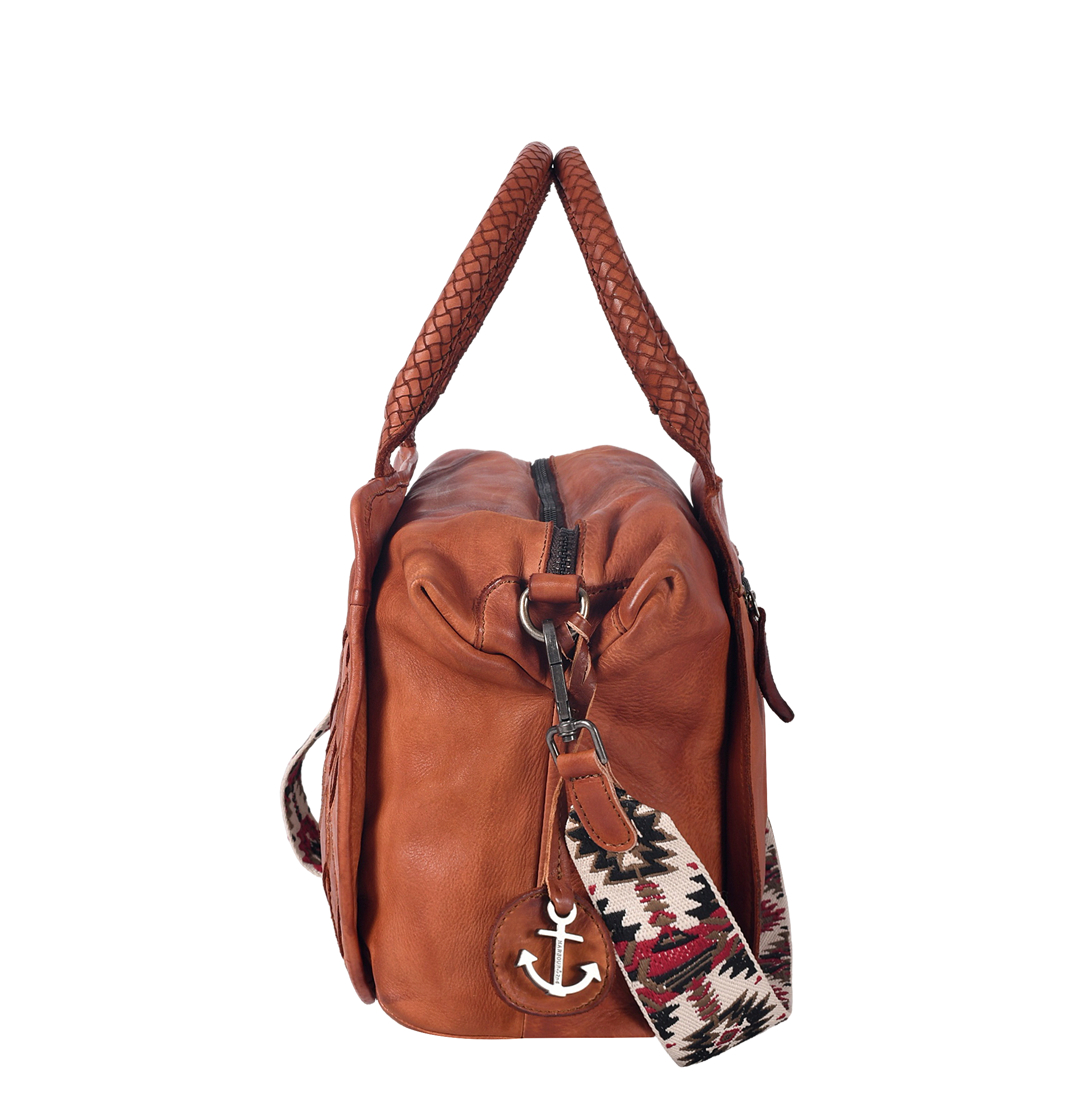 HARBOUR 2nd Handtasche »Sestilia« Damen Schultertasche, Tragetasche mit kontrastfarbigem Umhängeriemen