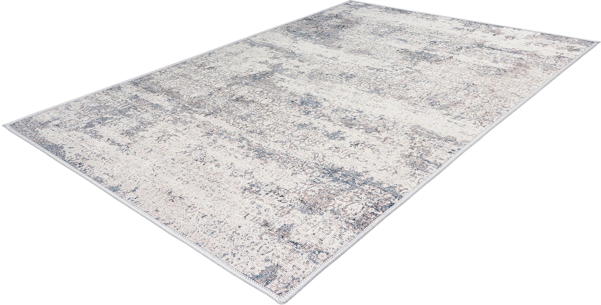 Kayoom Teppich »Maika 300«, rechteckig, 6 mm Höhe, Flachgewebe, weich, Vintage, Wohnzimmer