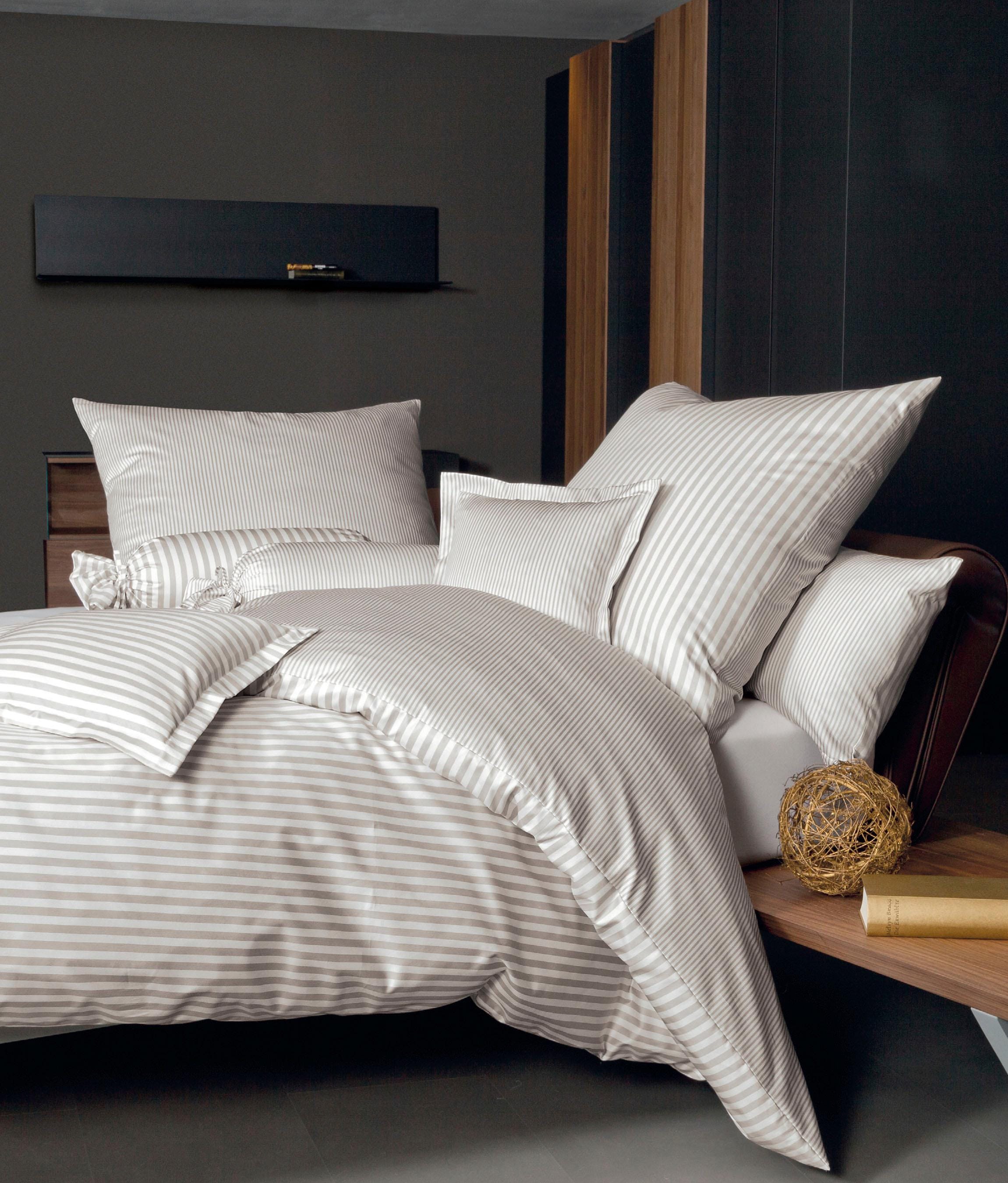 Janine Wendebettwäsche »modernclassic 3912, 100% Baumwolle« 3 Stk. tlg. mit günstig online kaufen