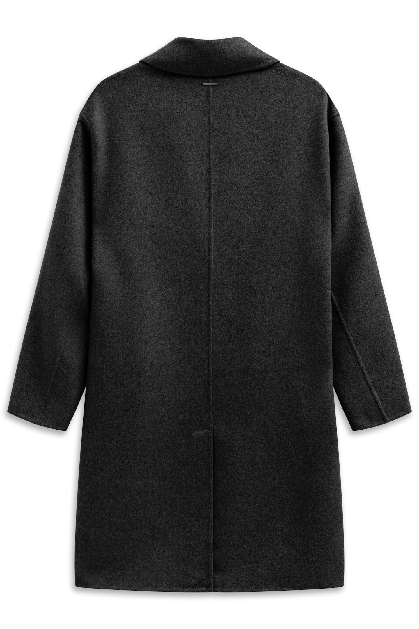 bugatti Kurzmantel »Loose Fit«, mit Knopfleiste und aus weichem Woll-Mix