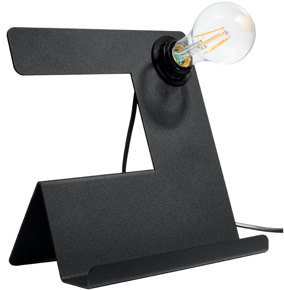 SOLLUX lighting Tischleuchte »INCLINE«, 1 flammig, Leuchtmittel E27   ohne günstig online kaufen
