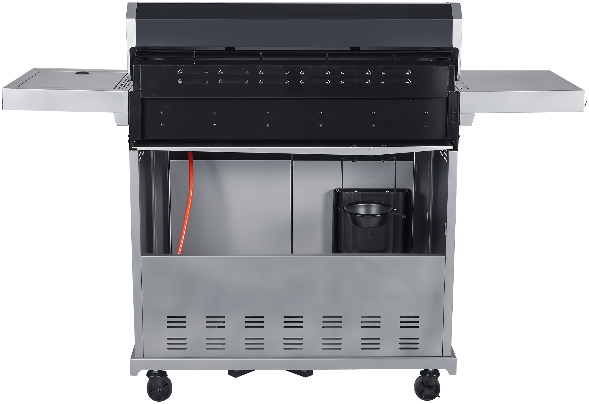 El Fuego Gasgrill »Detroit« 18 kW (6 Brenner je 2,5 kW + 1 Seitenbrenner 3,0 kW)