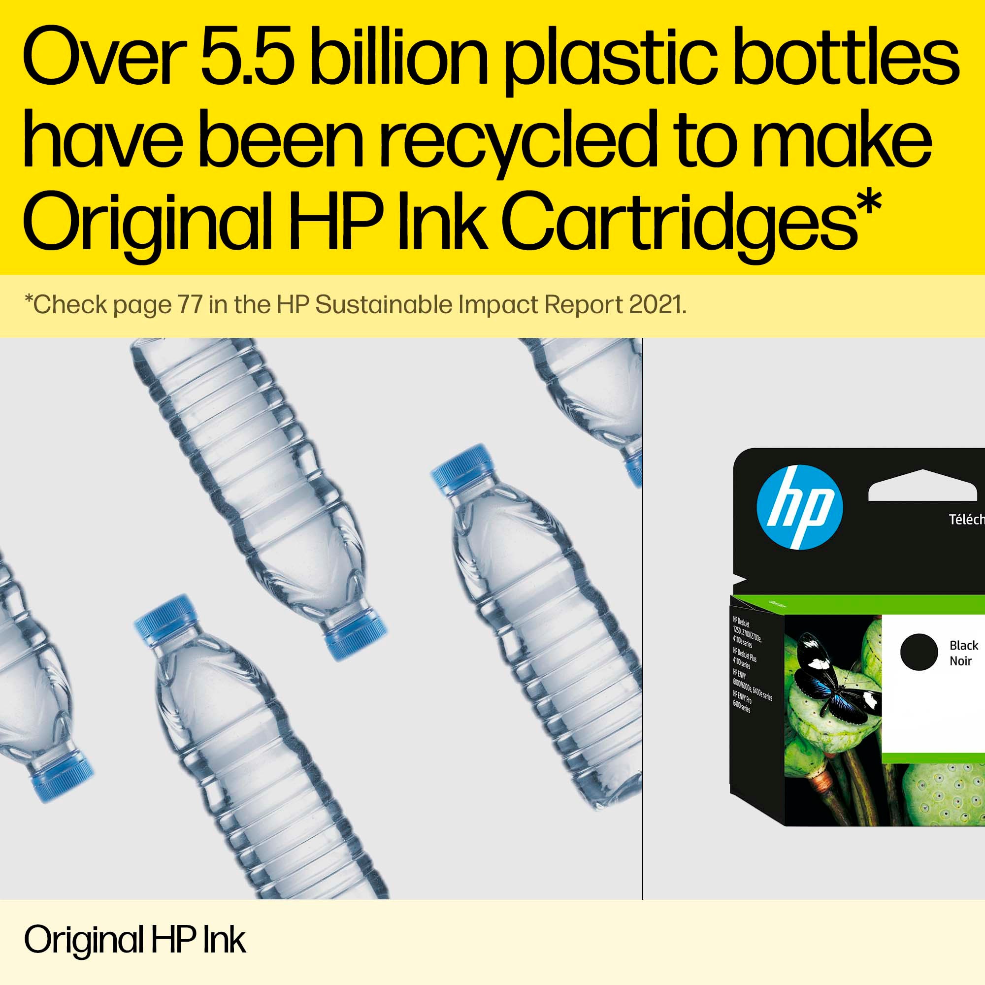 HP Tintenpatrone »HP original Druckerpatrone 937 Cyan« 3 Probemonate gratis* drucken