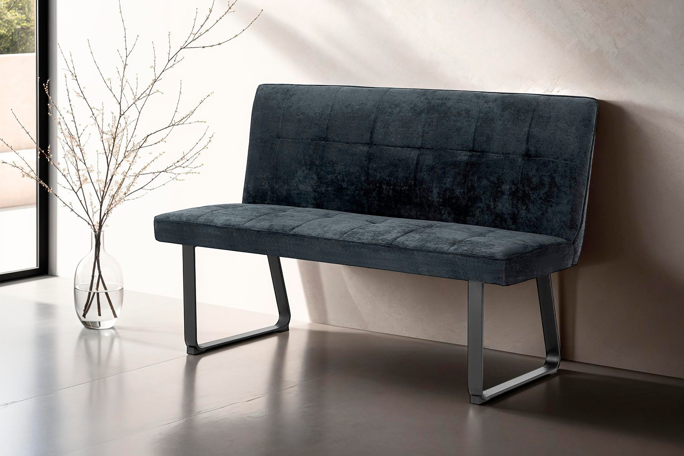 byLIVING Polsterbank Talea, Breite 140 oder 160 cm, in verschiedenen Farben günstig online kaufen