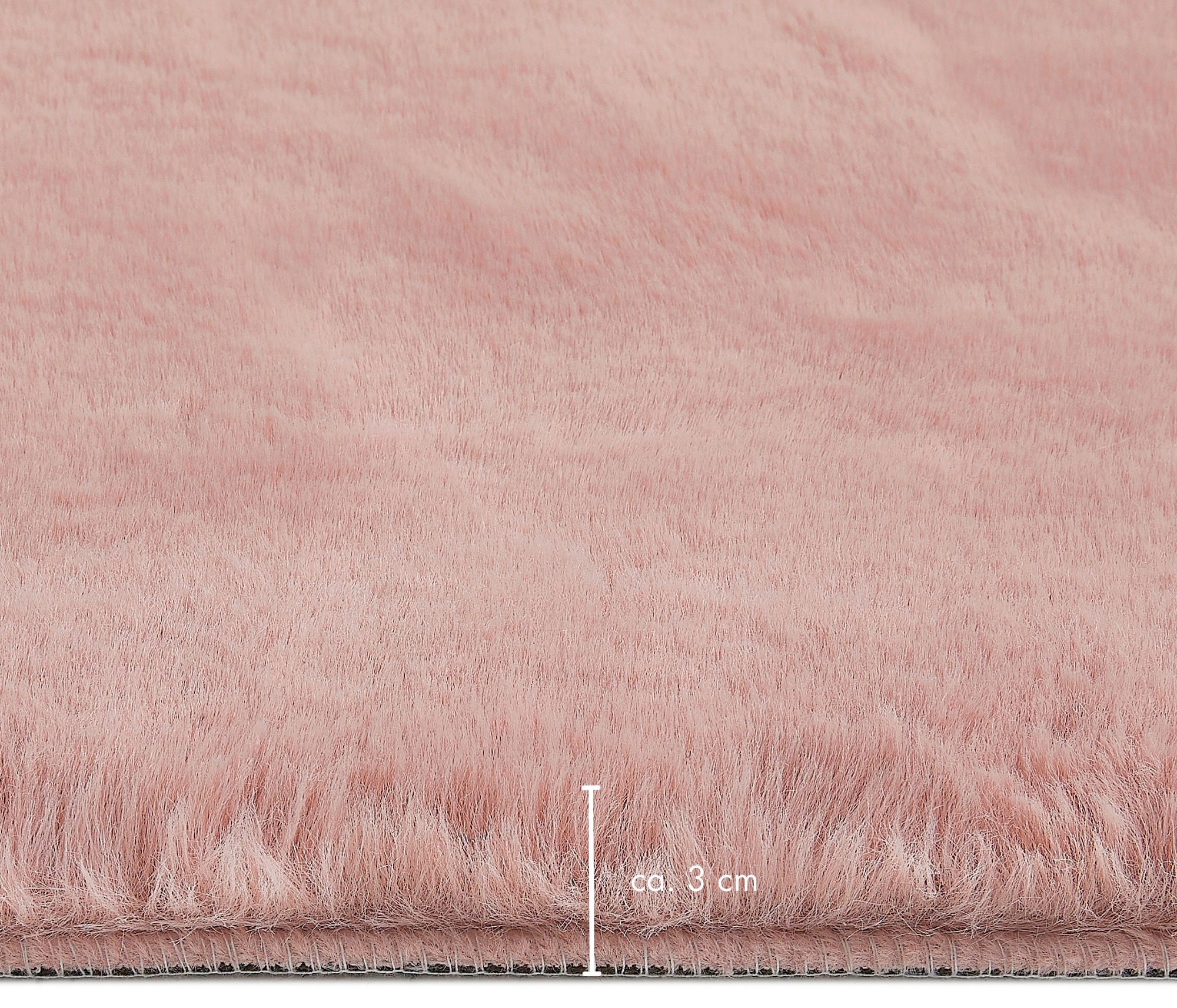 LUXOR living Stuhlkissen »Sitzauflage Novara« Kunstfell, rund oder eckig, sehr weich, auch als 4er Set bestellbar