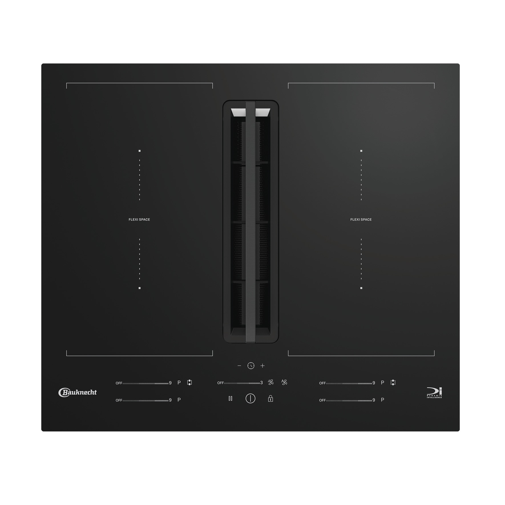 BAUKNECHT Kochfeld mit Dunstabzug »BVH60FFB01« Kochen mit integriertem Dunstabzug