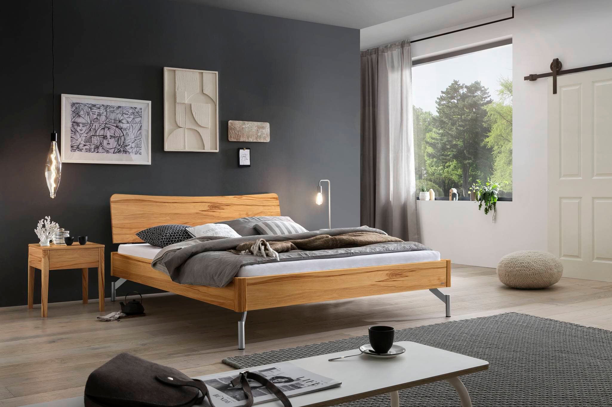 HASENA Holzbett »Albinia« Massivholzbett Albinia, Fußhöhe 20 cm