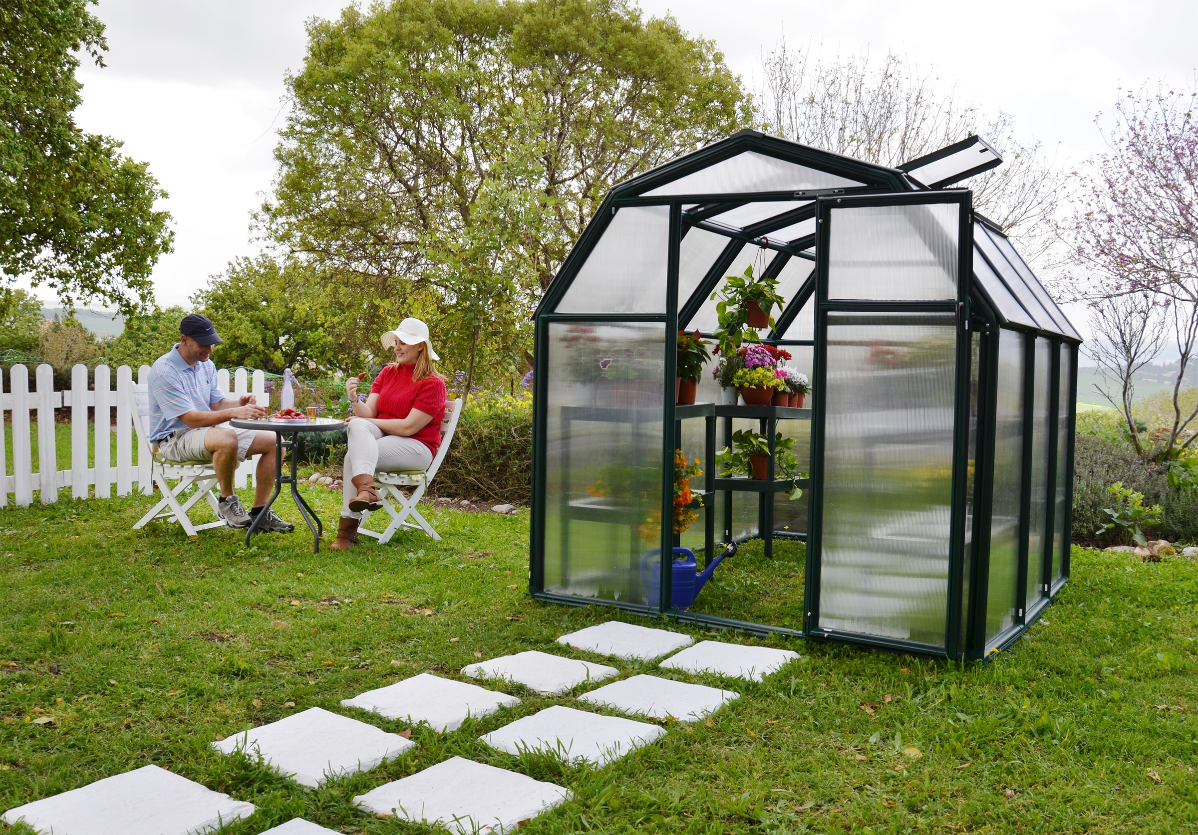 Palram - Canopia Gewächshaus »Eco Grow«, lebenslang widerstandsfähige Wandpaneele