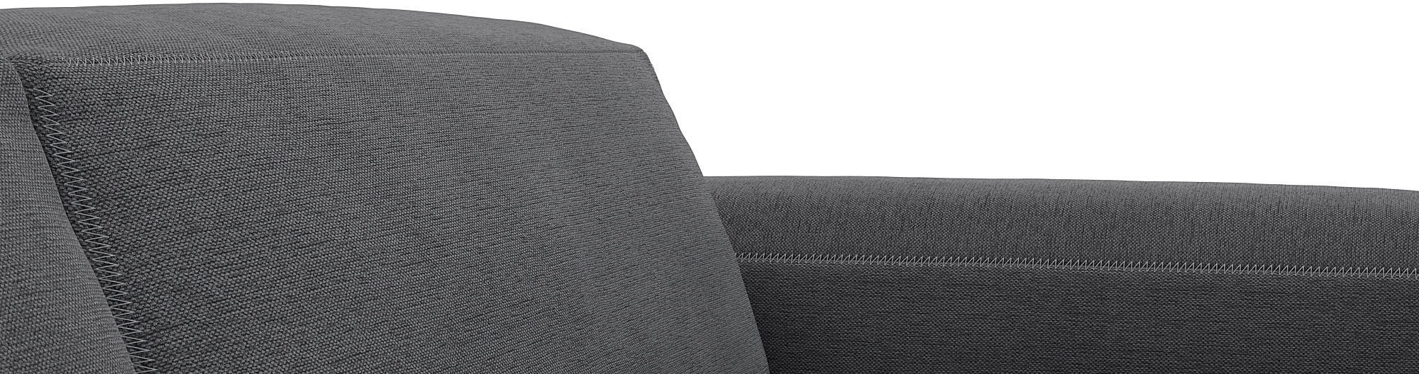 FLEXLUX Ecksofa »Lucera bequem und komfortabel durch hochwertigen Sitzaufbau, L-Form«, modern & anschmiegsam, Kaltschaum, Stahl-Wellenunterfederung
