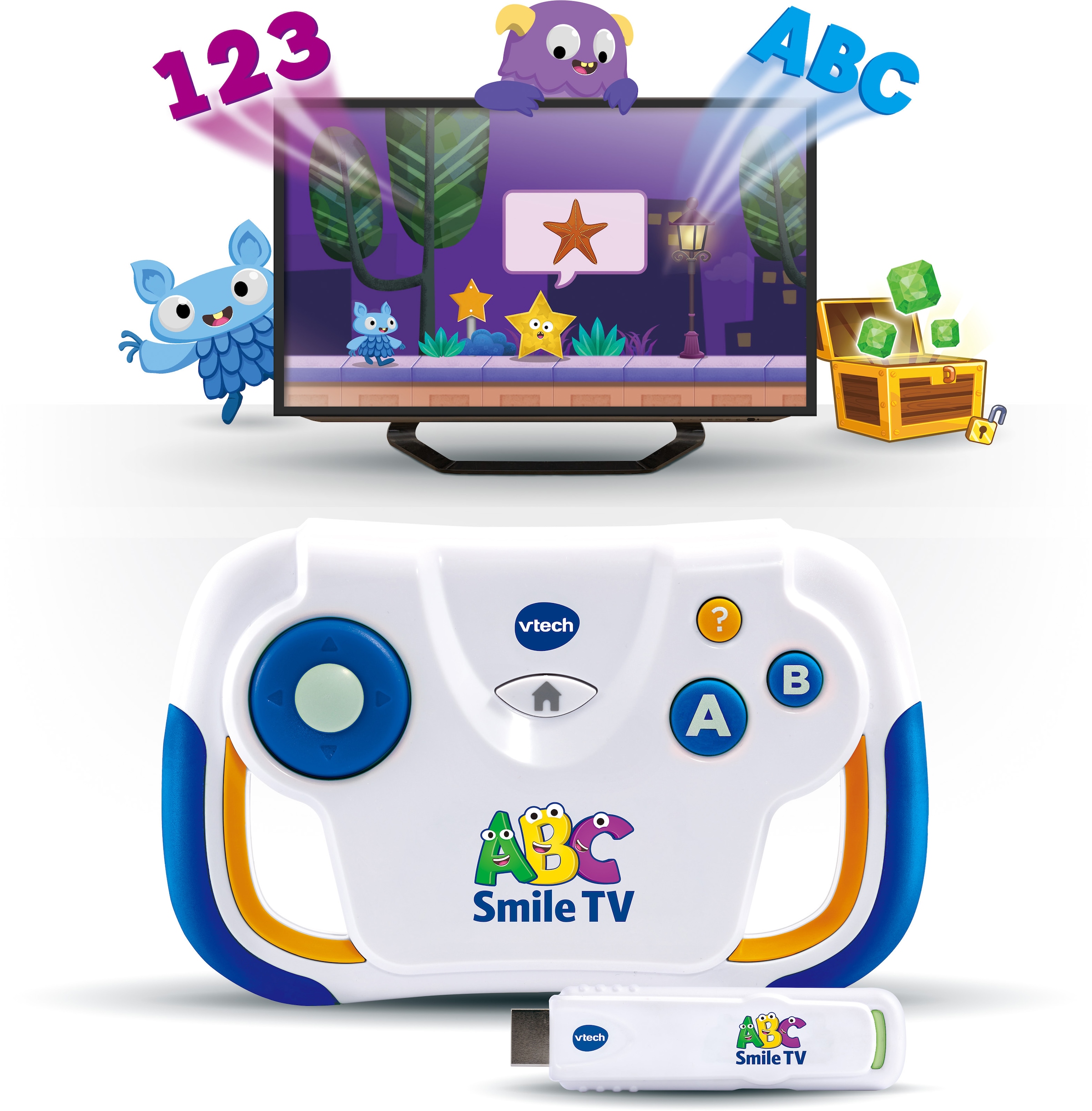 Vtech® Lernspielzeug »Ready Set School, ABC Smile TV«