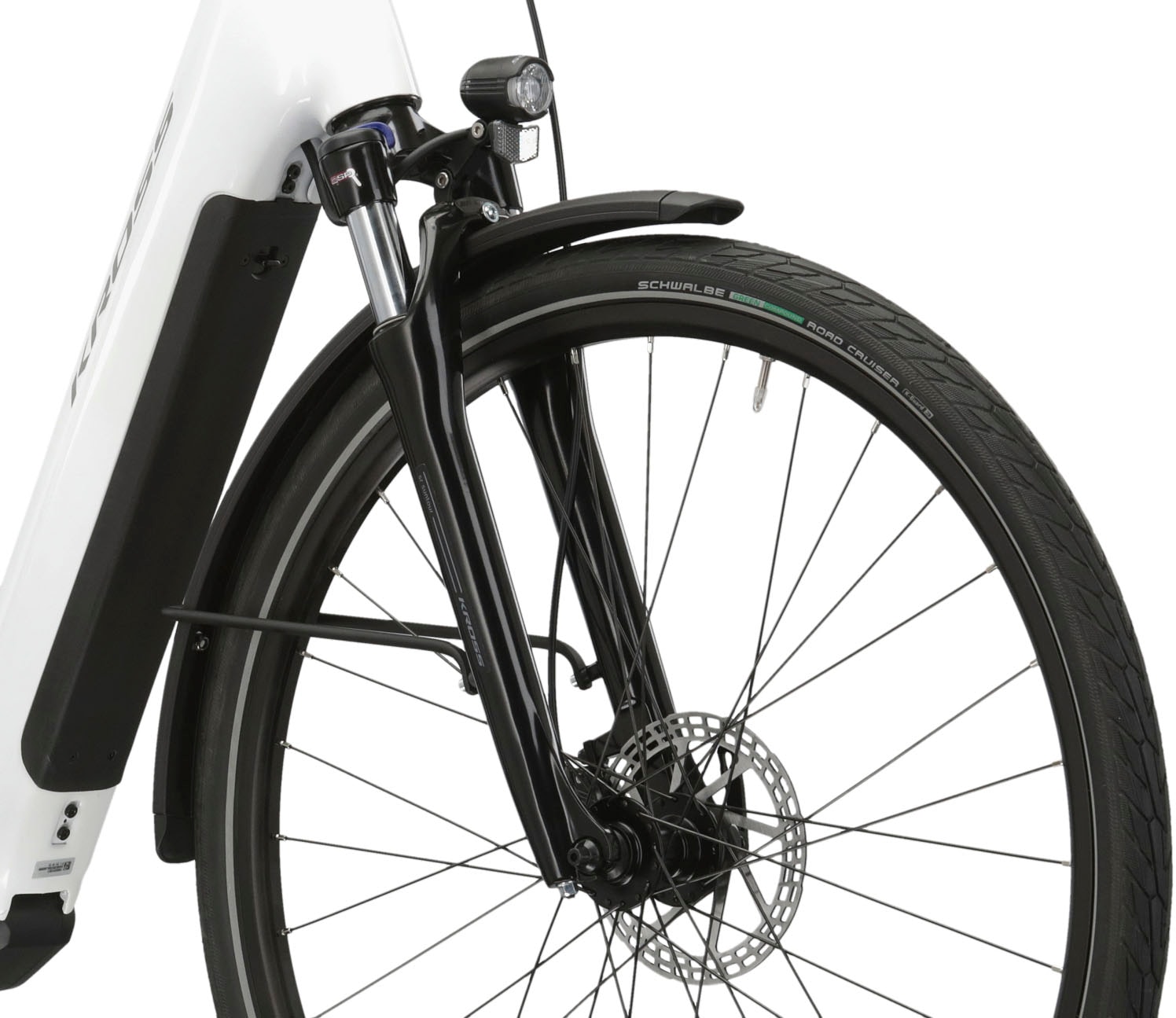 Kross E-Bike »KROSS E-Trekkingrad Trans 5.0 28" weiß 9 Gänge«, 9 Gang, microSHIFT, ADVENT M619, Mittelmotor 250 W, Pedelec, Elektrofahrrad für Damen und Herren