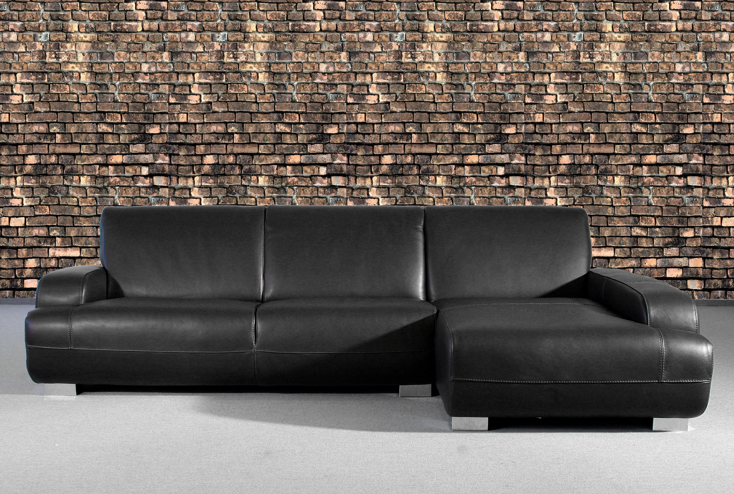 queence Vinyltapete »Ciosamm«, Steinoptik, 90x250cm, selbstklebend, kinderleichte Anbringung, Sticker