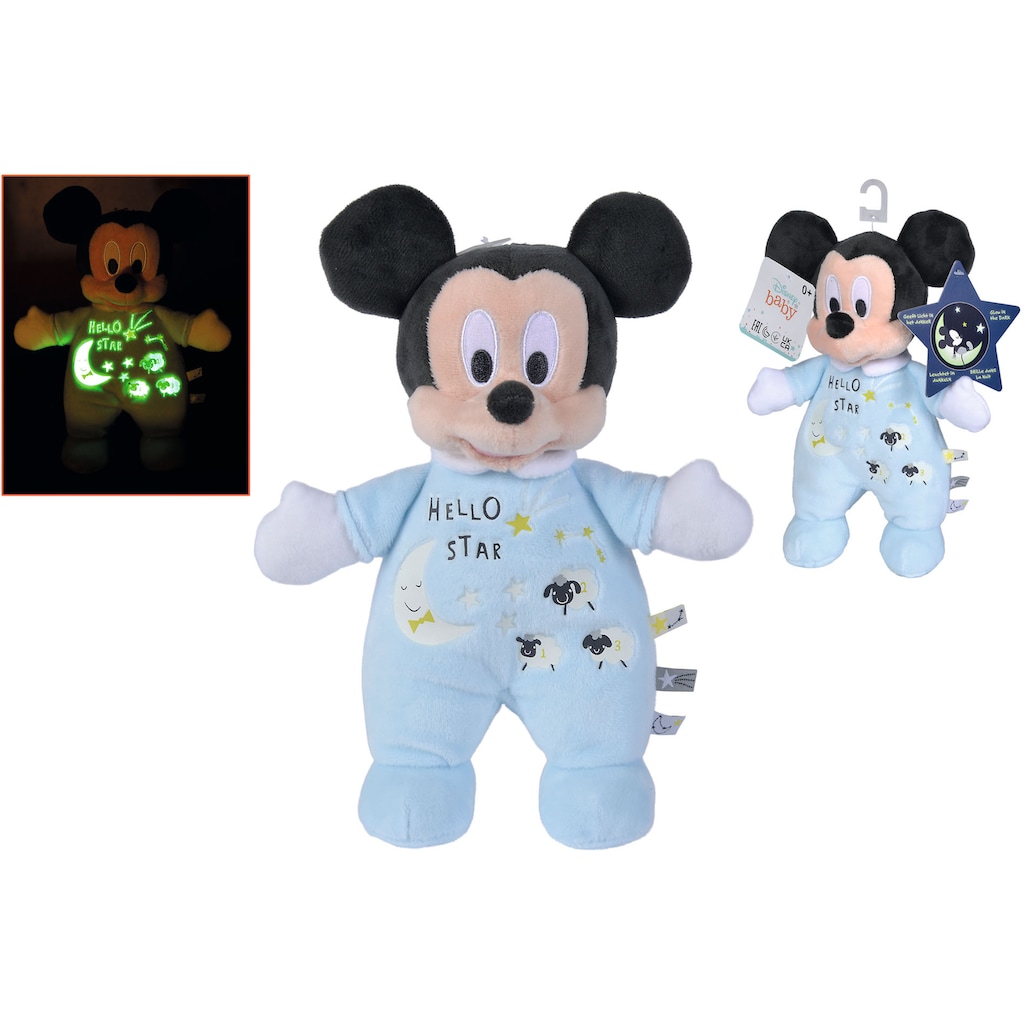 SIMBA Plüschfigur »Disney Mickey Glow in the dark, Starry Night, 25cm«