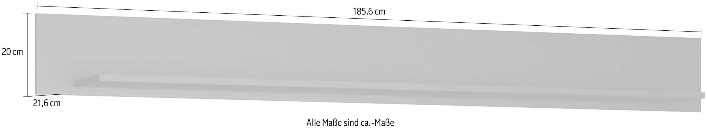 INOSIGN Wandregal »ARTONA«, Individuell planbar