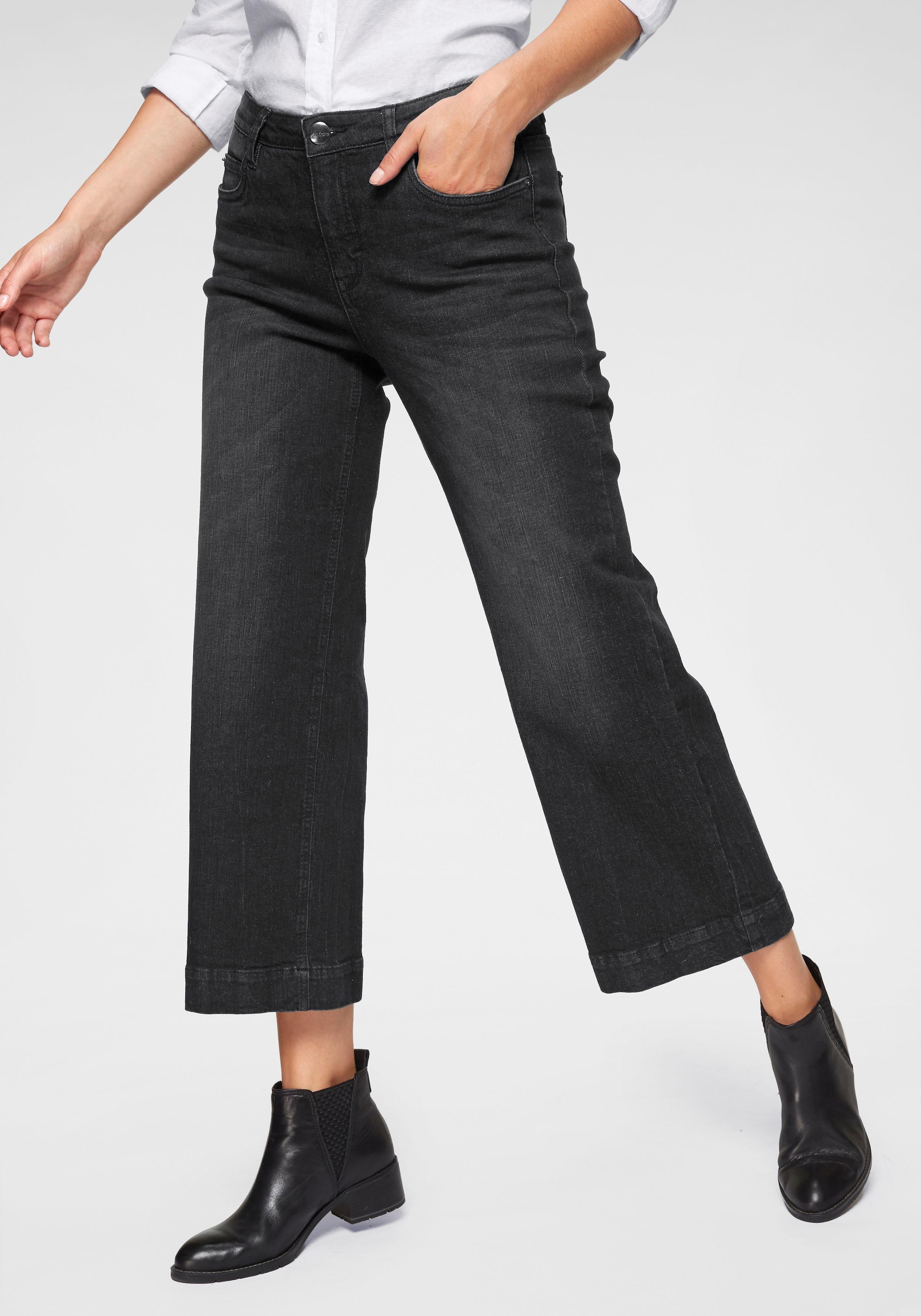 bestellen Aniston CASUAL Online-Shop Used-Waschung im in 7/8-Jeans,