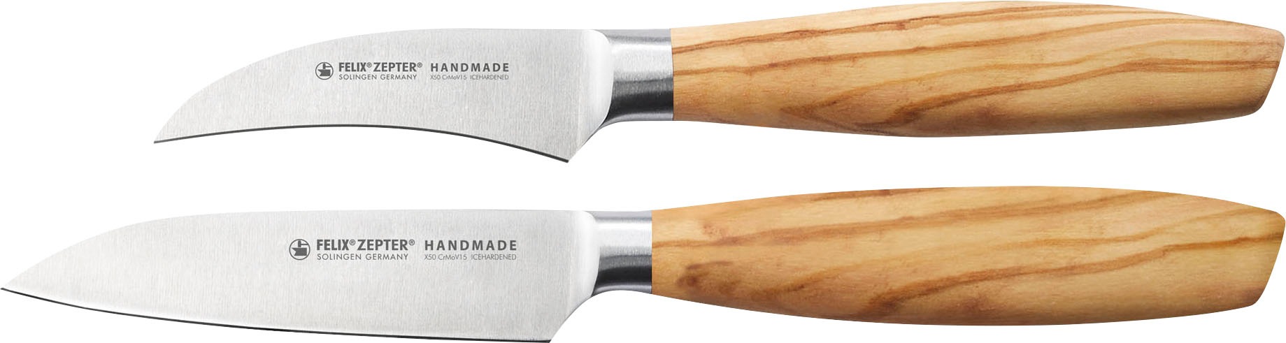 Felix Solingen Messer-Set »SIZE S OLIVE«, (Set, 2 tlg.), Veggieset günstig online kaufen