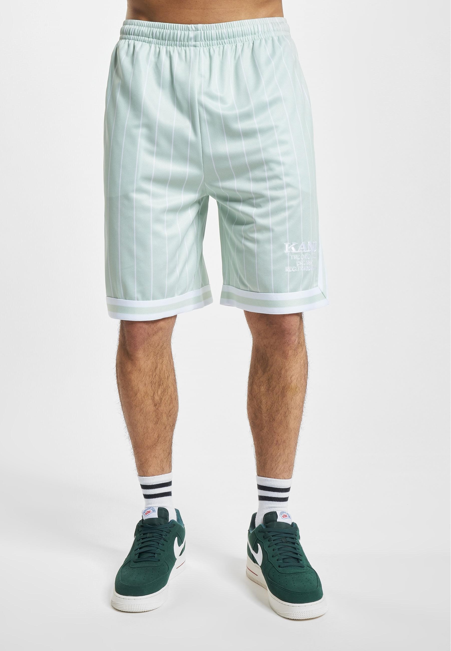Karl Kani Shorts »Karl Kani Herren KM232-005-1 KK Retro Pinstripes Mesh Shorts«