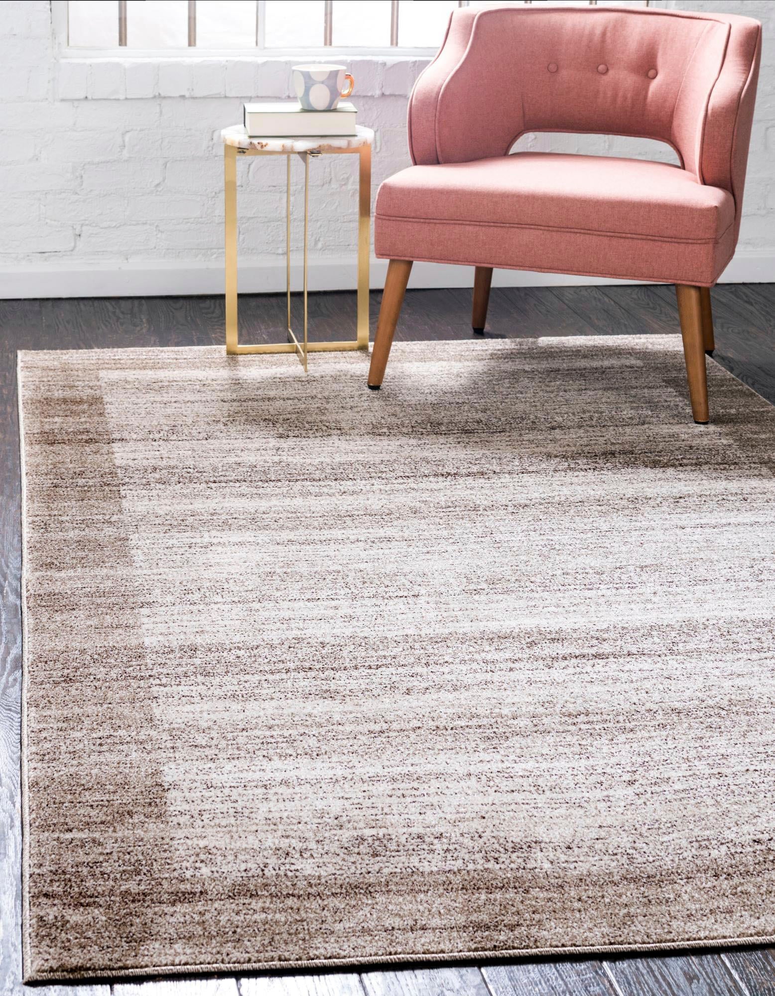 Myflair Möbel & Accessoires Teppich »Good Times Lagerräumung«, rechteckig, 13 mm Höhe, Kurzflor, gewebt, melierte Optik, mit Bordüre