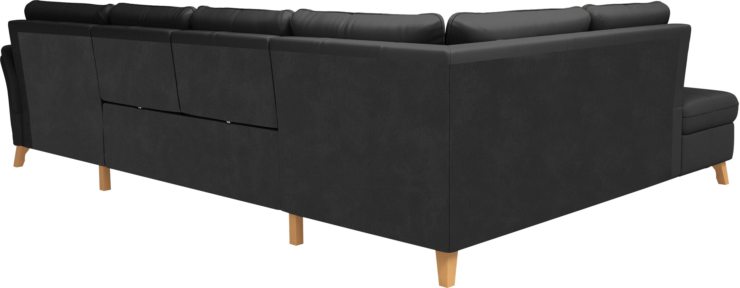 sit&more Wohnlandschaft »Göteborg«, inkl. Sitztiefenverstellung, wahlweise mit Bettfunktion & Bettkasten