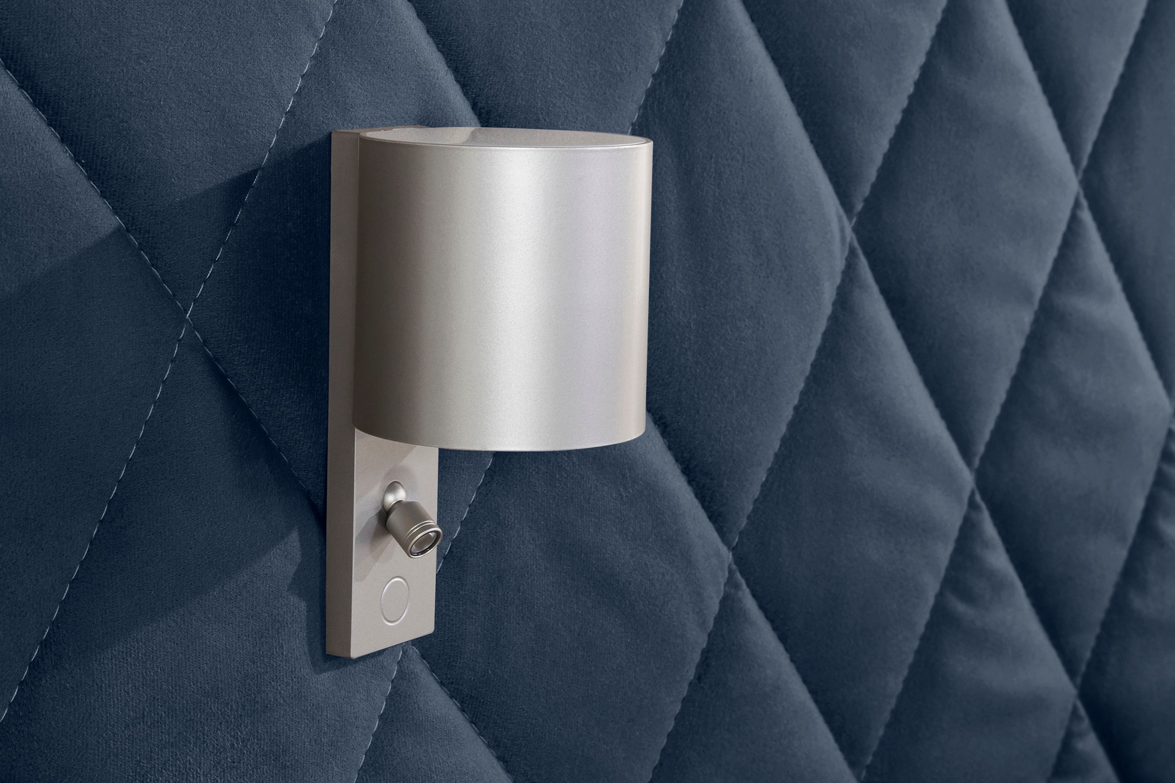 Places of Style Boxspringbett Alaric, wahlweise mit und ohne LED-Beleuchtung, in 3 Härtegraden lieferbar