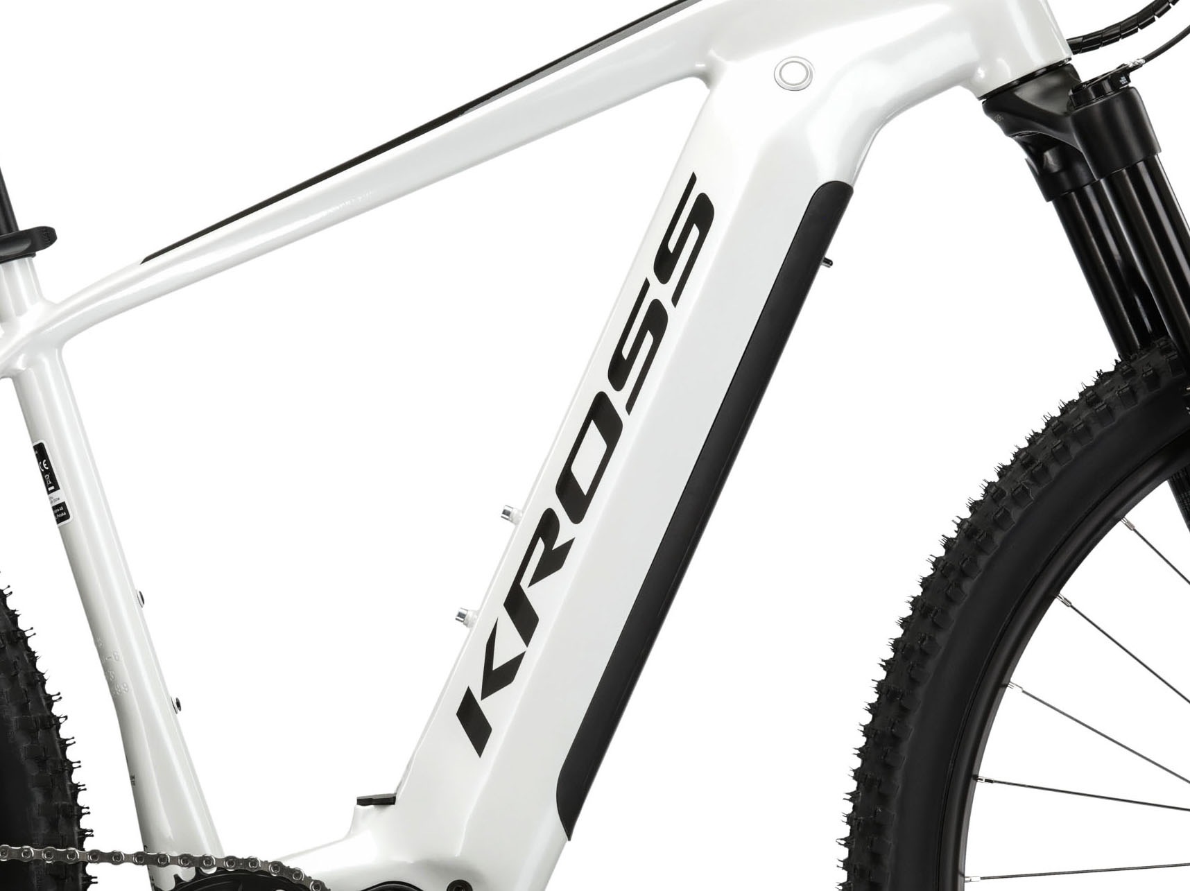 Kross E-Bike »E-MTB Level Boost 3.0 29 Zoll weiß«, 12 Gang, Shimano, DEORE SLX M7100, Mittelmotor 250 W, Pedelec, Elektrofahrrad für Damen und Herren
