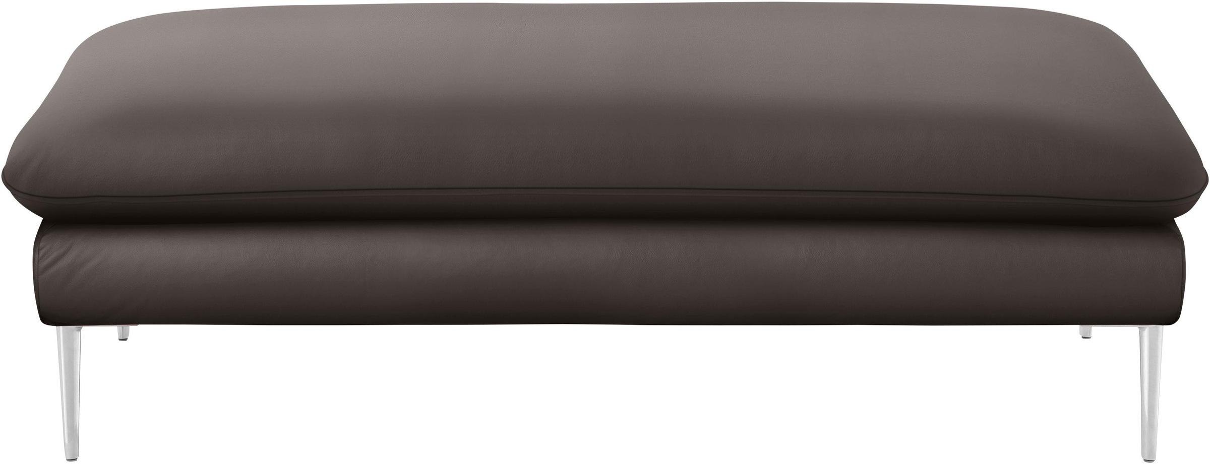 W.SCHILLIG Hocker »enjoy&MORE«, Füße Chrom glänzend, Breite 151 cm