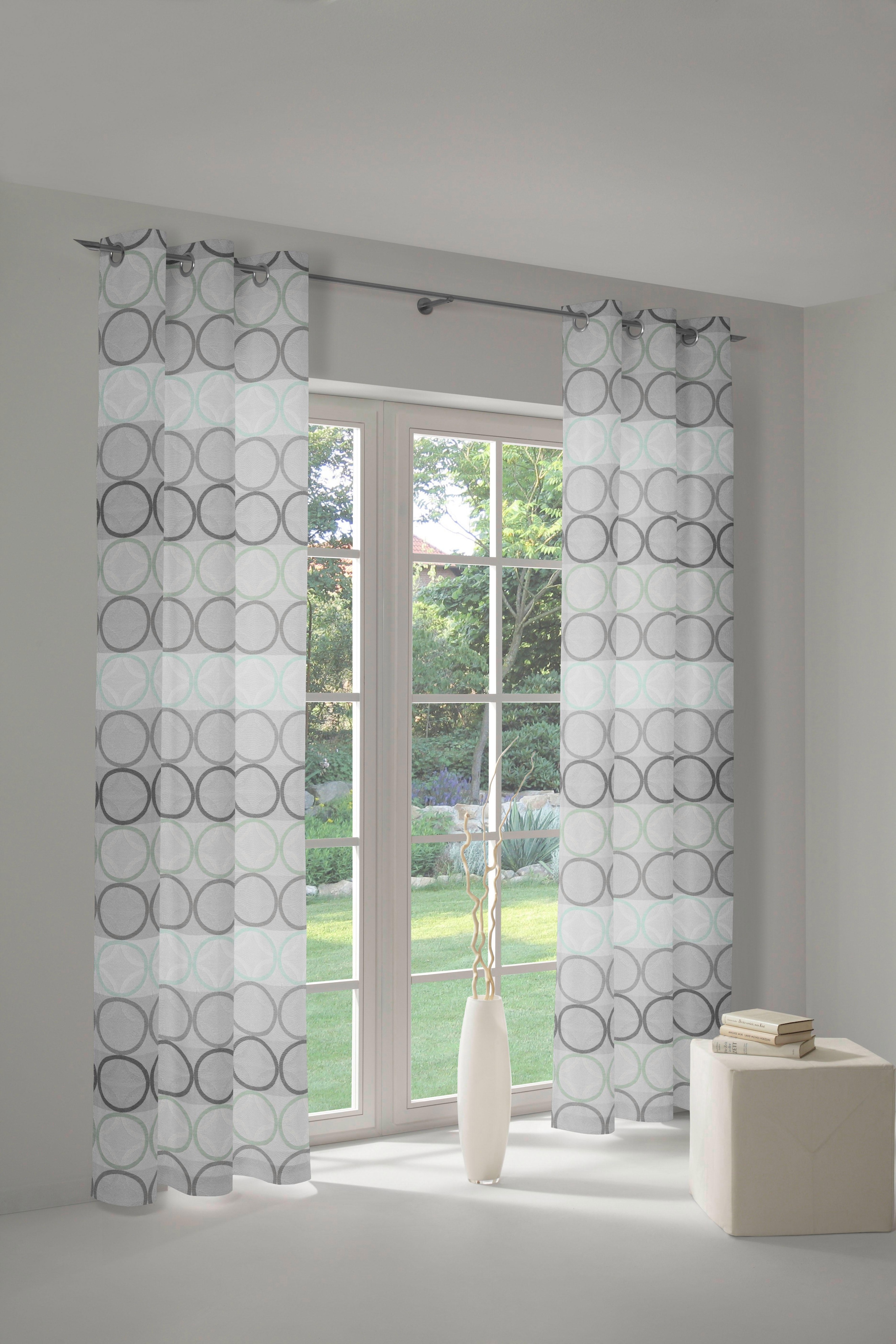 Wirth Vorhang »Zirbello« Ösen 1 Stk. tlg. günstig online kaufen