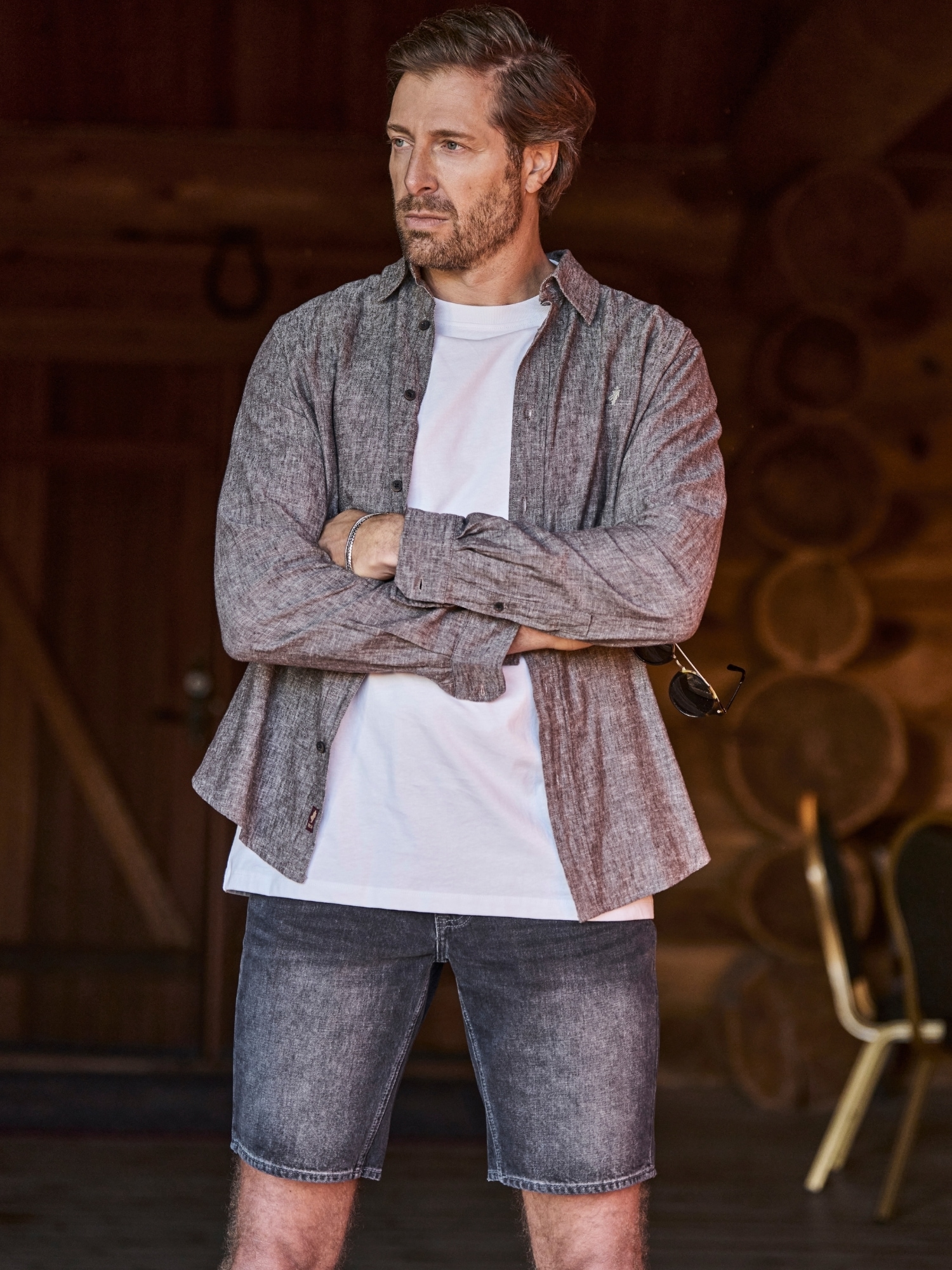 MCS Langarmhemd »MCS Shirt Dean Shirt«