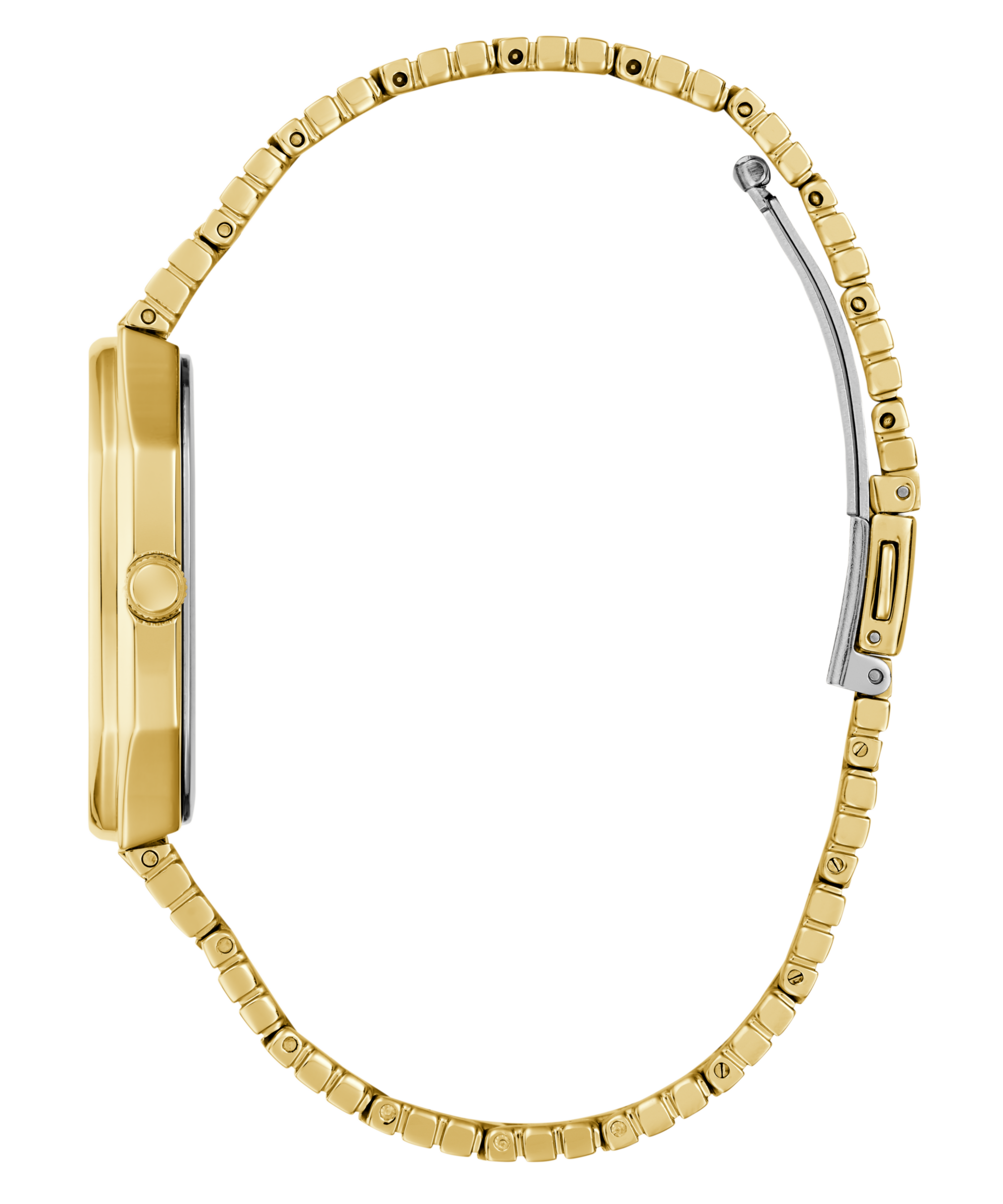 Guess Quarzuhr »OLIVER« Armbanduhr, Herrenuhr, Edelstahlarmband, Datum