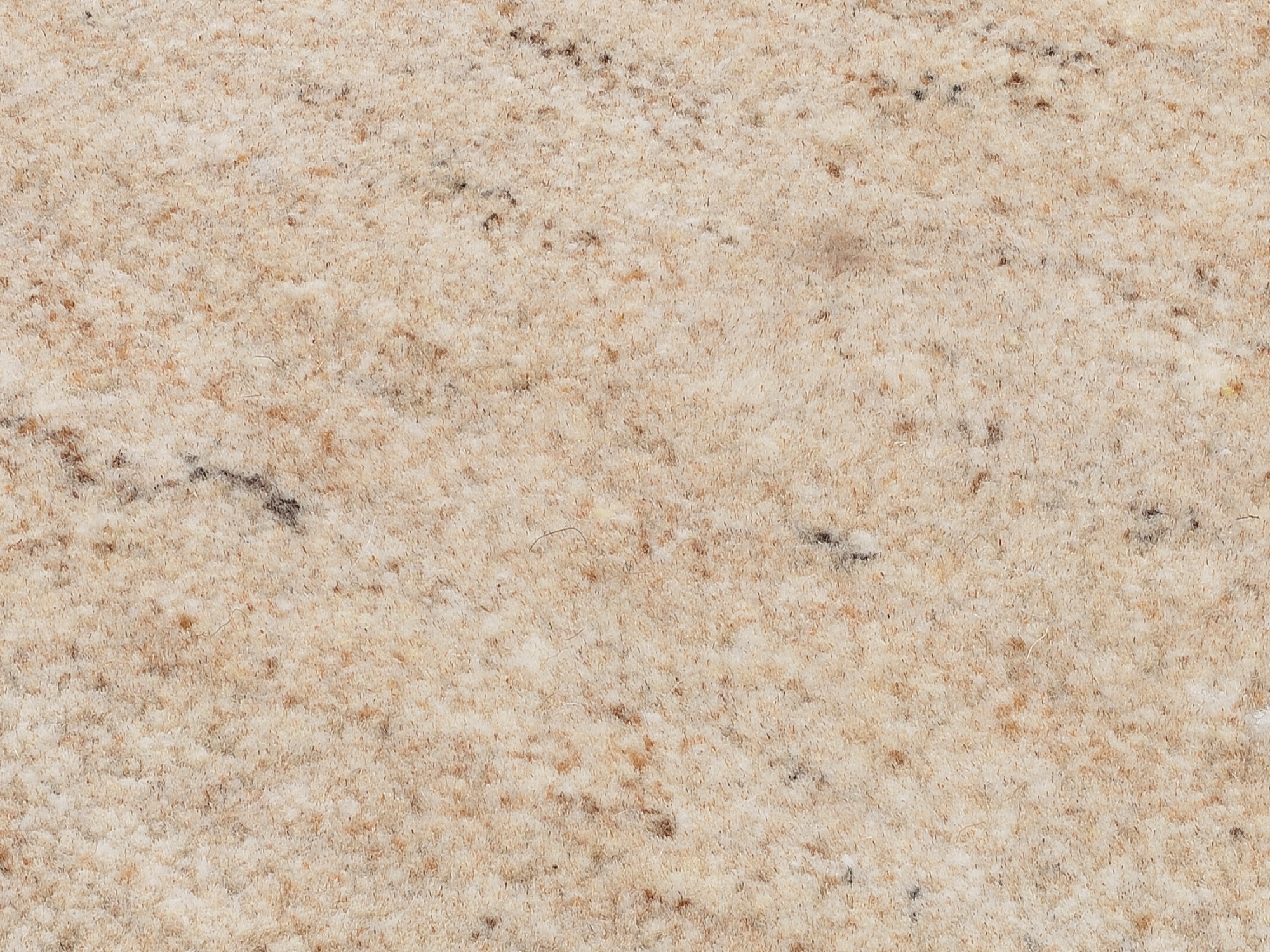 OCI DIE TEPPICHMARKE Wollteppich »ESEMPIO UNI MELANGE«, rund, 18 mm Höhe, reine Wolle, handgeknüpft, hochwertig verarbeitet, natürlich warm
