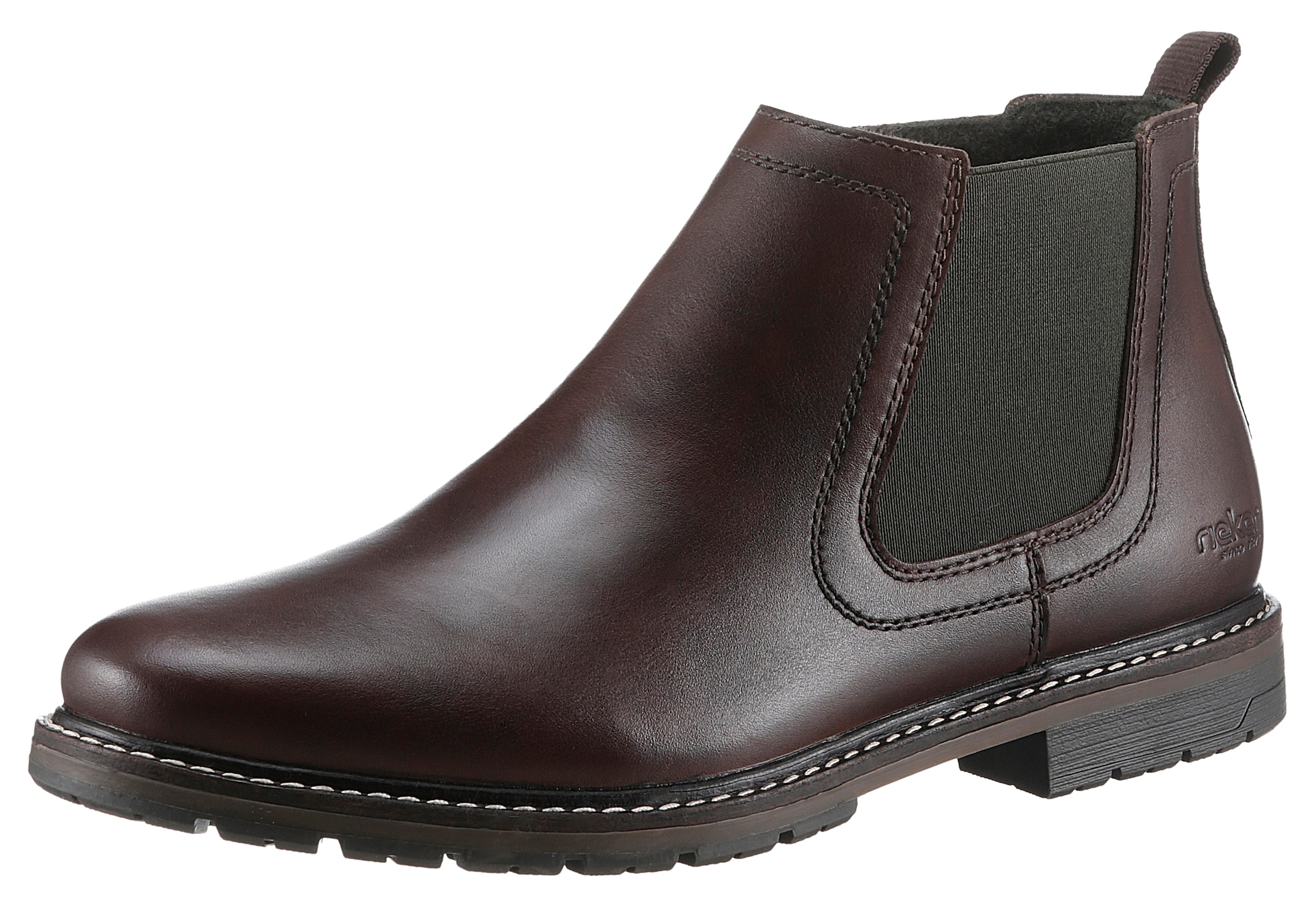 Rieker Chelseaboots, Schlupfboots, Business-Stiefelette mit Stretch