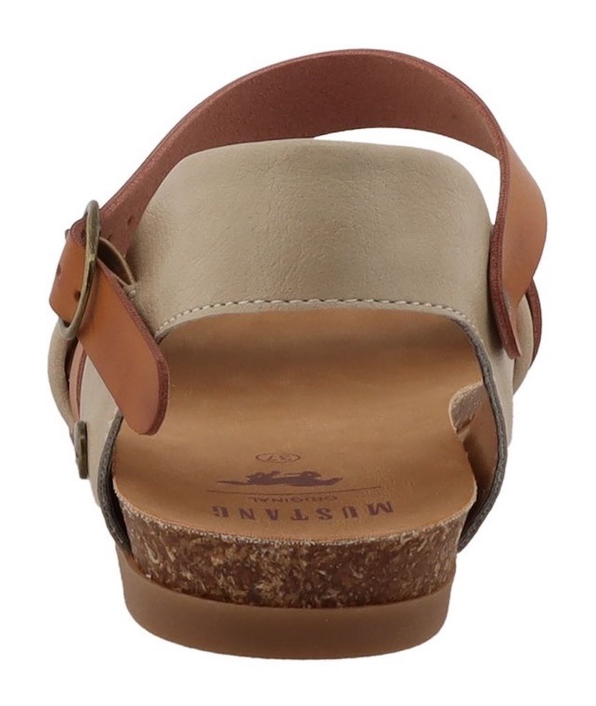 Mustang Shoes Riemchensandale »Nannette«  Sommerschuh, Sandalette mit verstellbaren Riemchen
