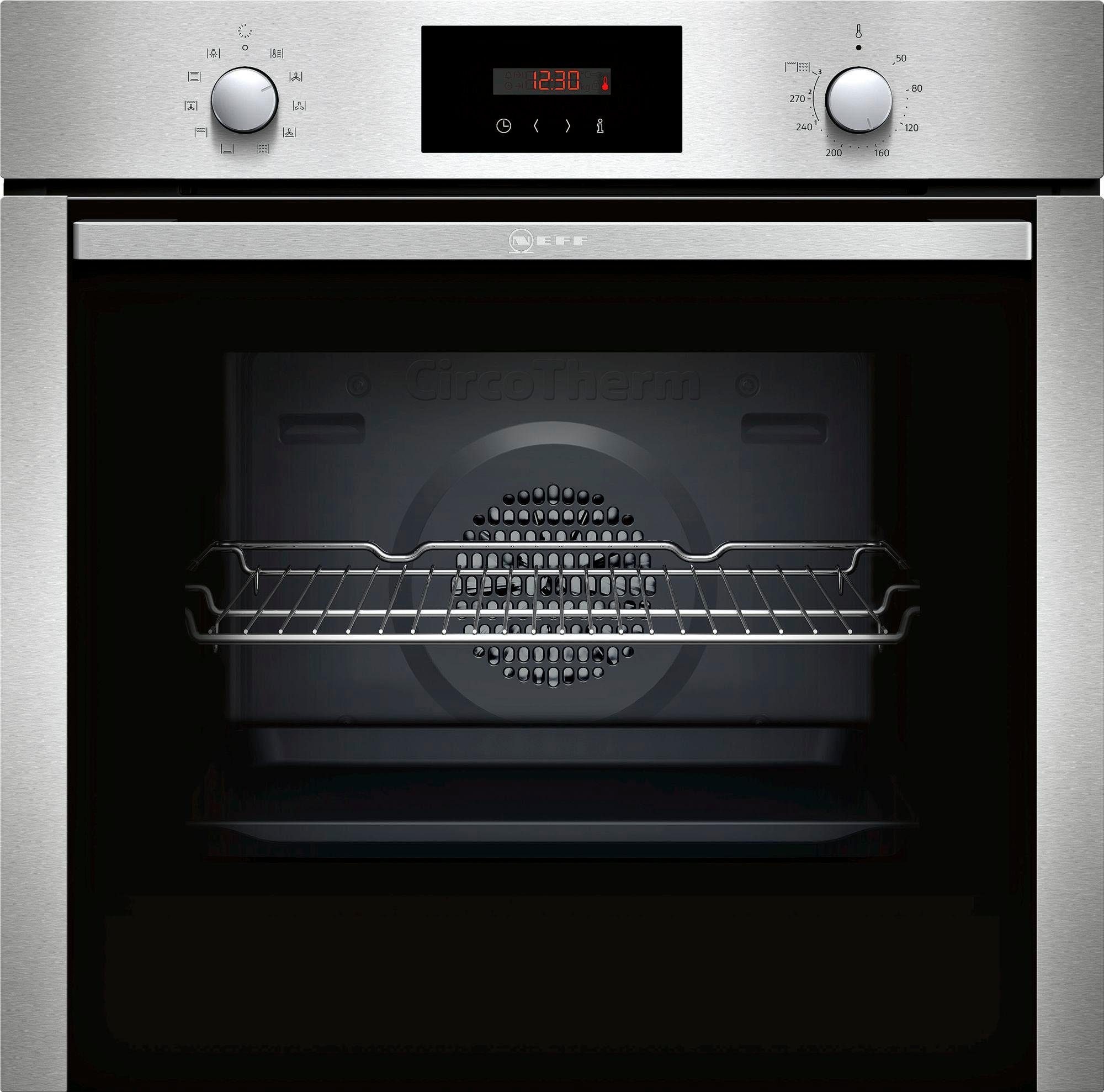 2. Bild von NEFF Backofen-Set »XB46P«, B2CCG6AN0, mit Teleskopauszug nachrüstbar, Pyrolyse-Selbstreinigung, CircoTherm® Heißluftsystem