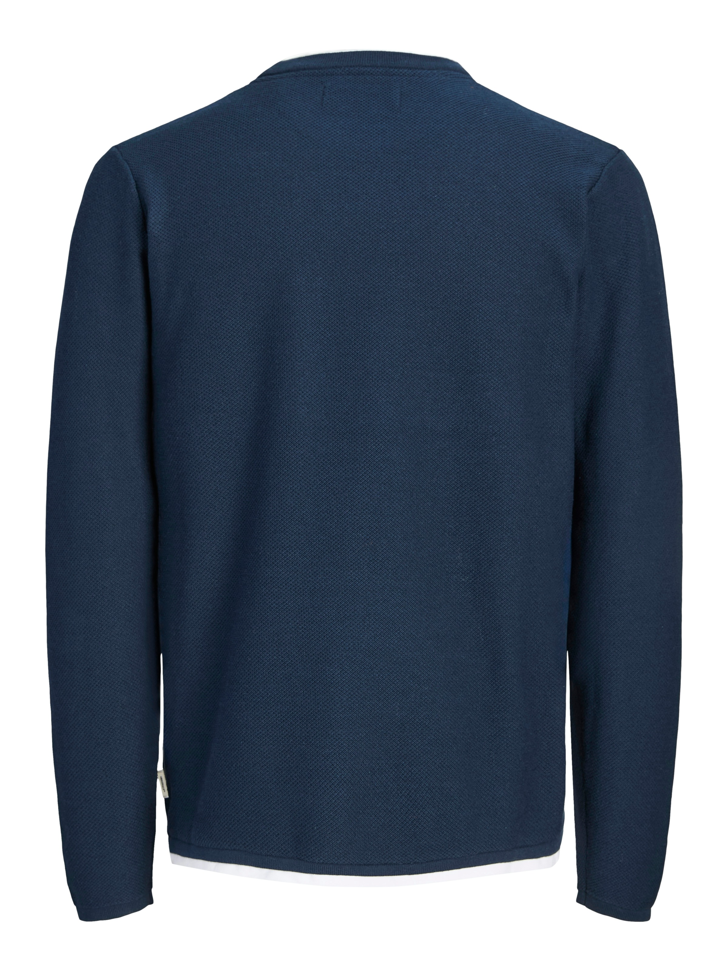 Jack & Jones Junior Rundhalspullover »JORFREDERIKSBERG KNIT LAYER CREW N JNR« Baumwollmischung, locker geschnitten