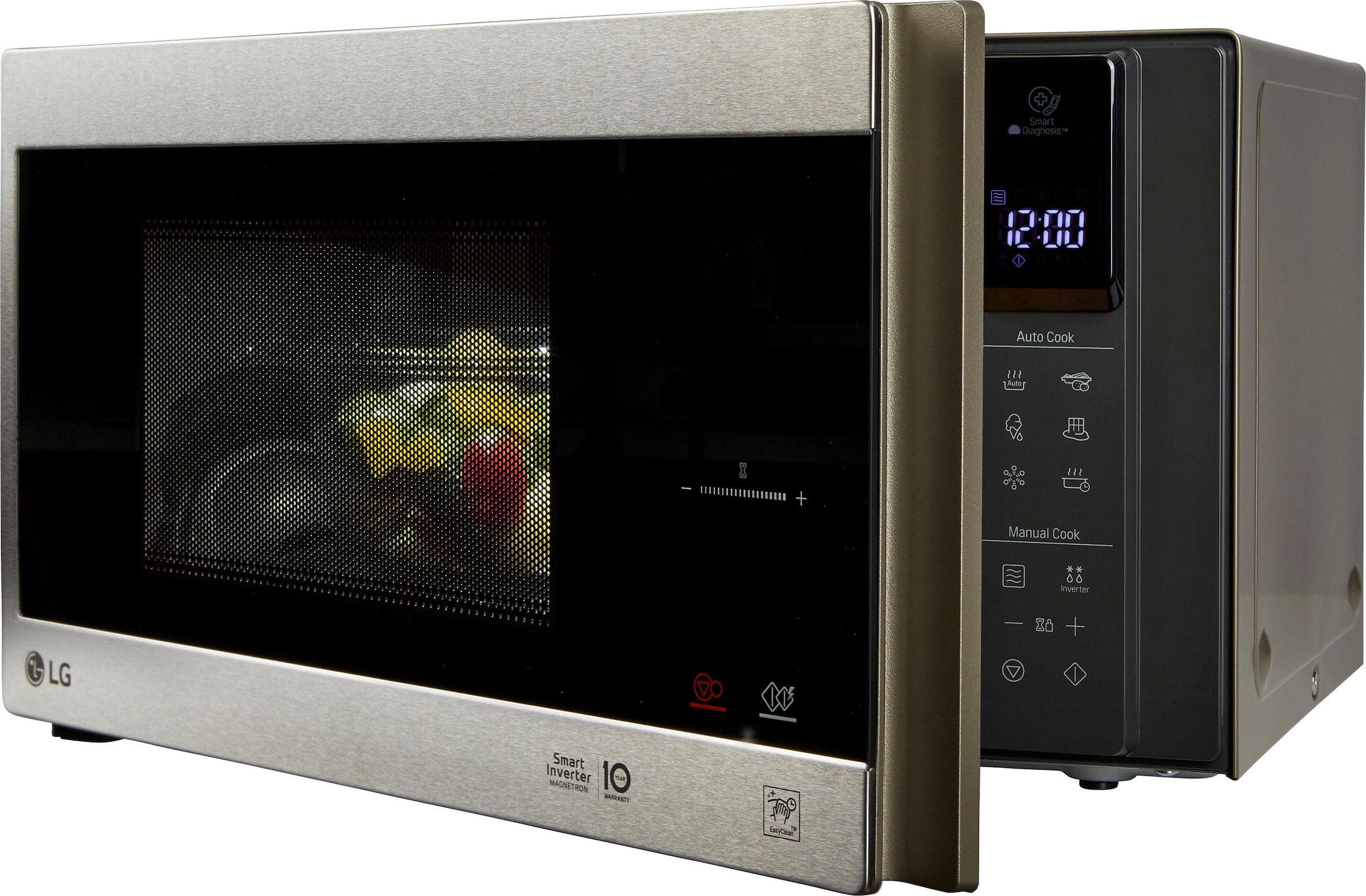 LG Mikrowelle »MS 2595 CIS«, Mikrowelle, 1000 W, Smart Inverter Technologie günstig online kaufen