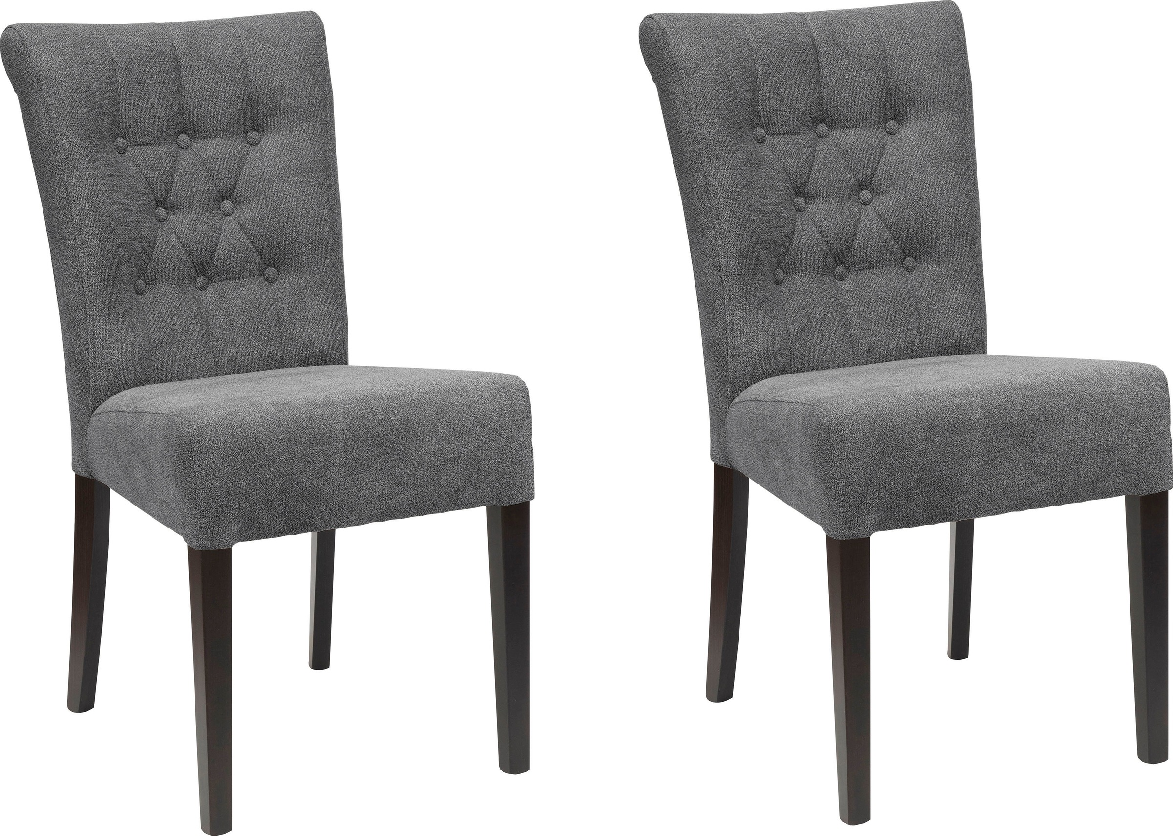 Home affaire Esszimmerstuhl »Queen BESTSELLER«, (Set), 2 St., Feinstruktur, günstig online kaufen