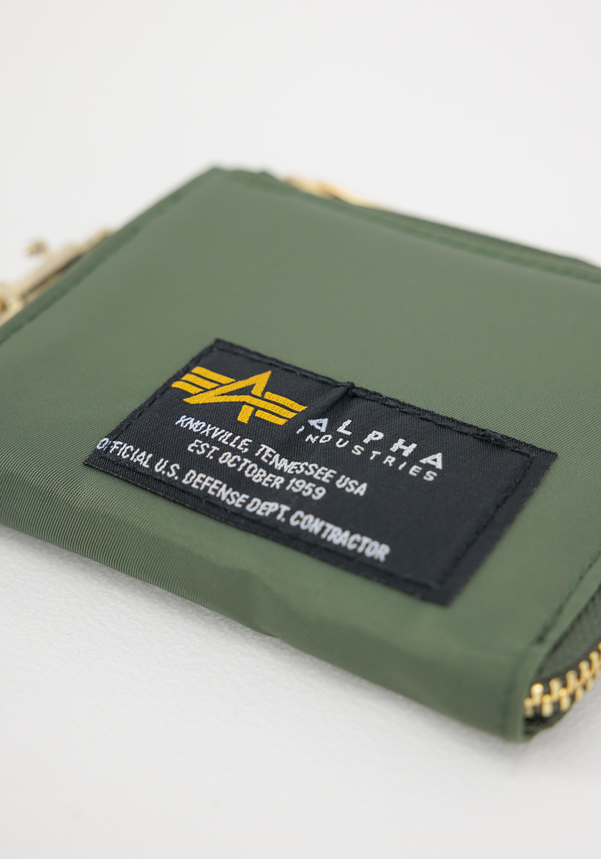 Alpha Industries Geldbörse »Alpha Industries Accessoires - Bags Label Wallet«