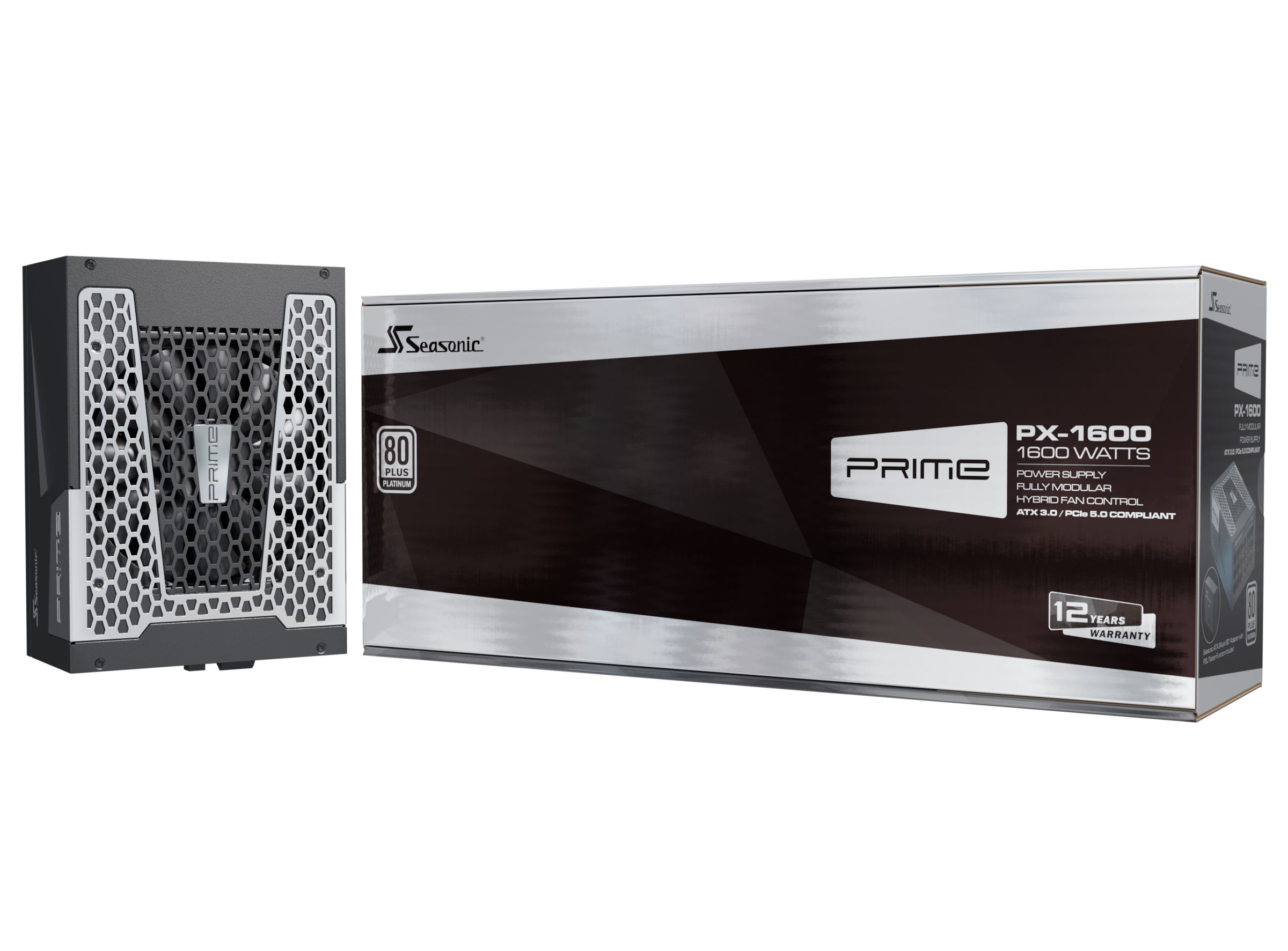 SEASONIC PC-Netzteil »PRIME-TX-1600-ATX30« schwarz Herstellergarantie: 12 Jahre