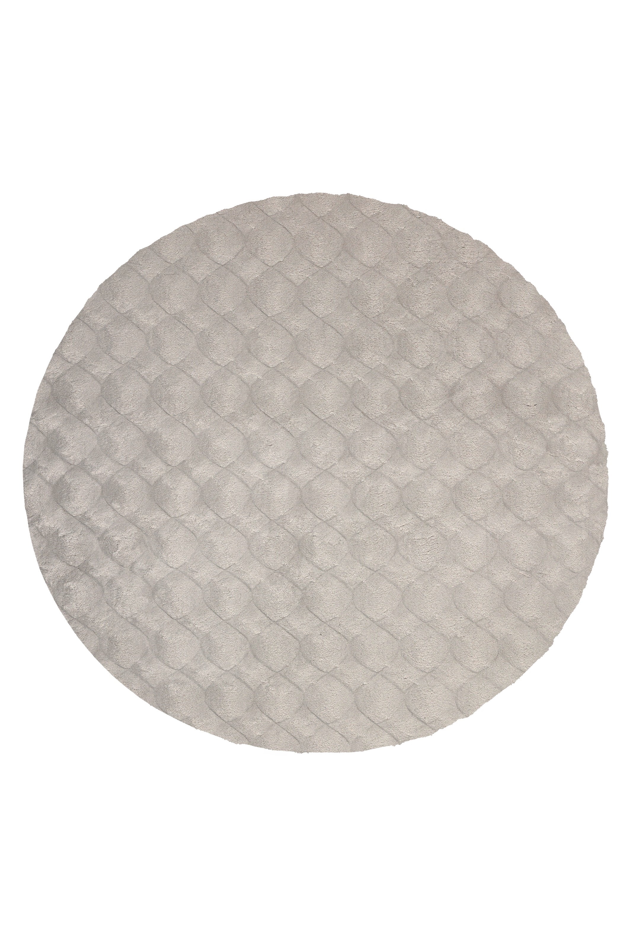 Obsession Teppich "Diamond Cut 800" rund 30 mm Höhe Uni Farben, Hoch-Tief E günstig online kaufen