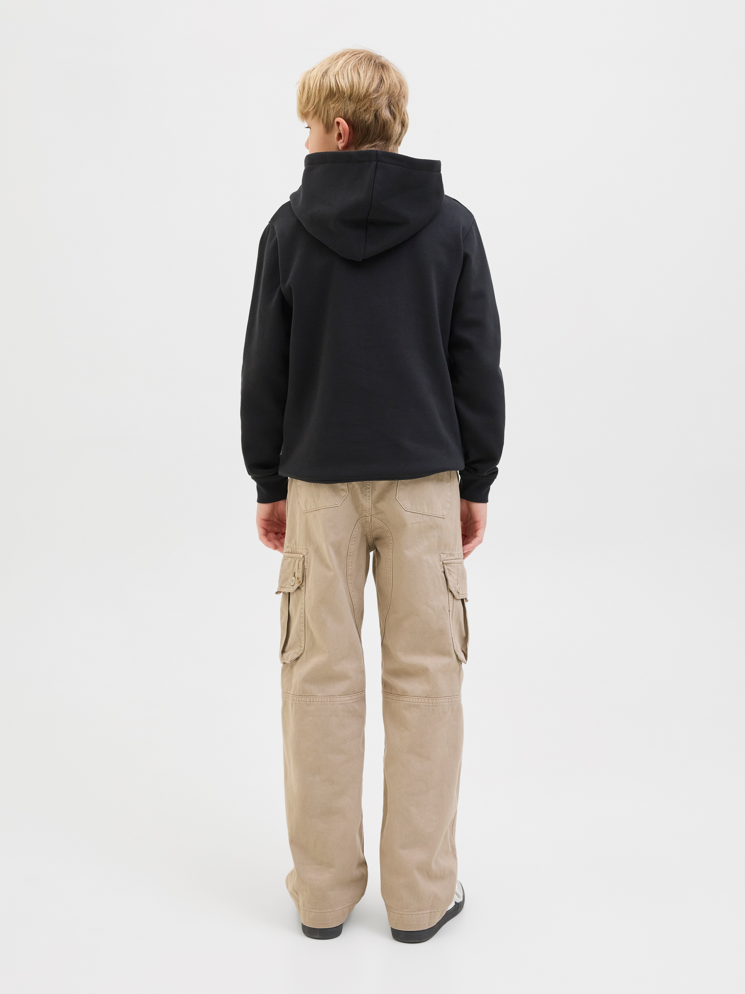 Jack & Jones Junior Kapuzensweatshirt »JCOTIER FRONT PRINT SWEAT HOOD JNR«