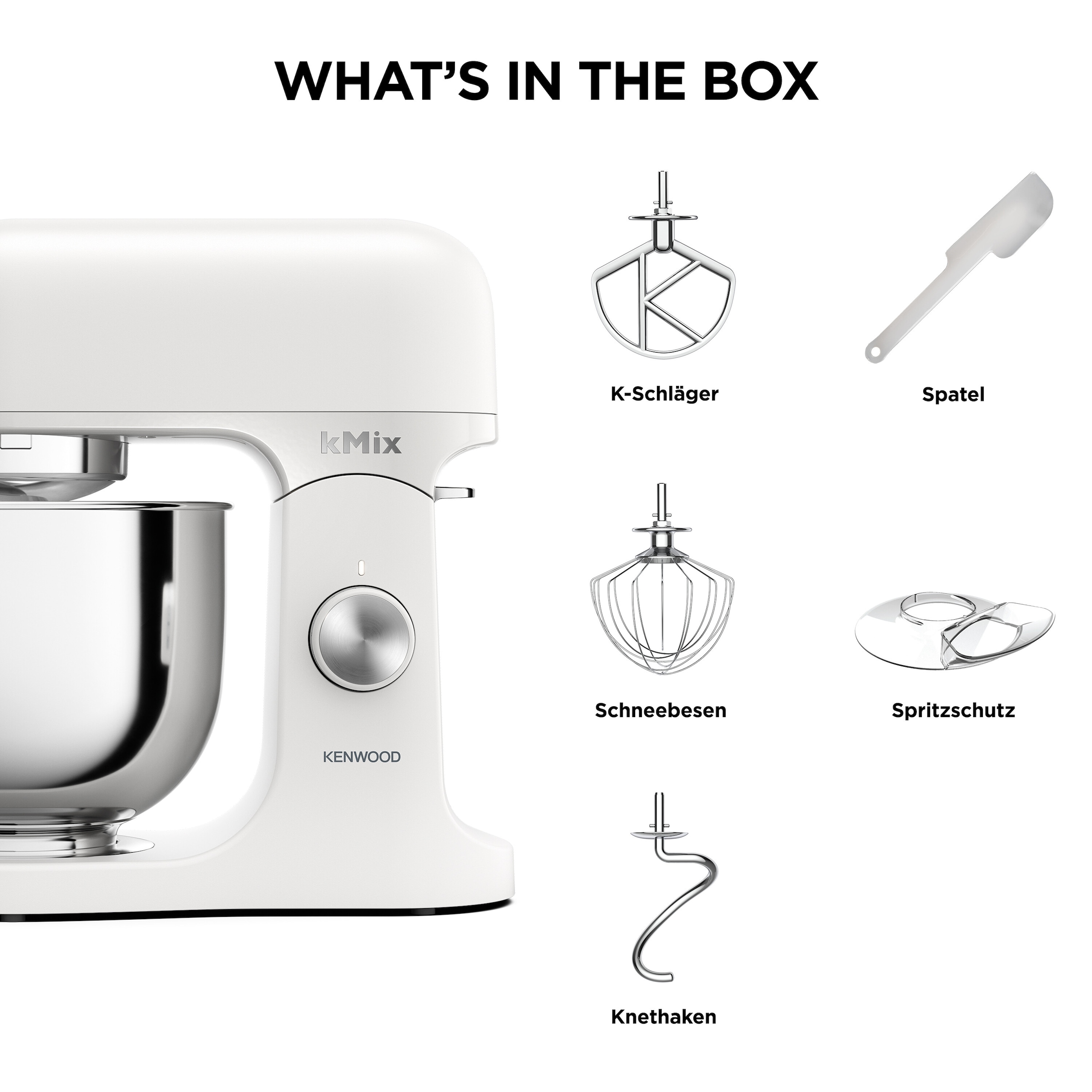 KENWOOD Küchenmaschine »KMIX KMX751ABK«