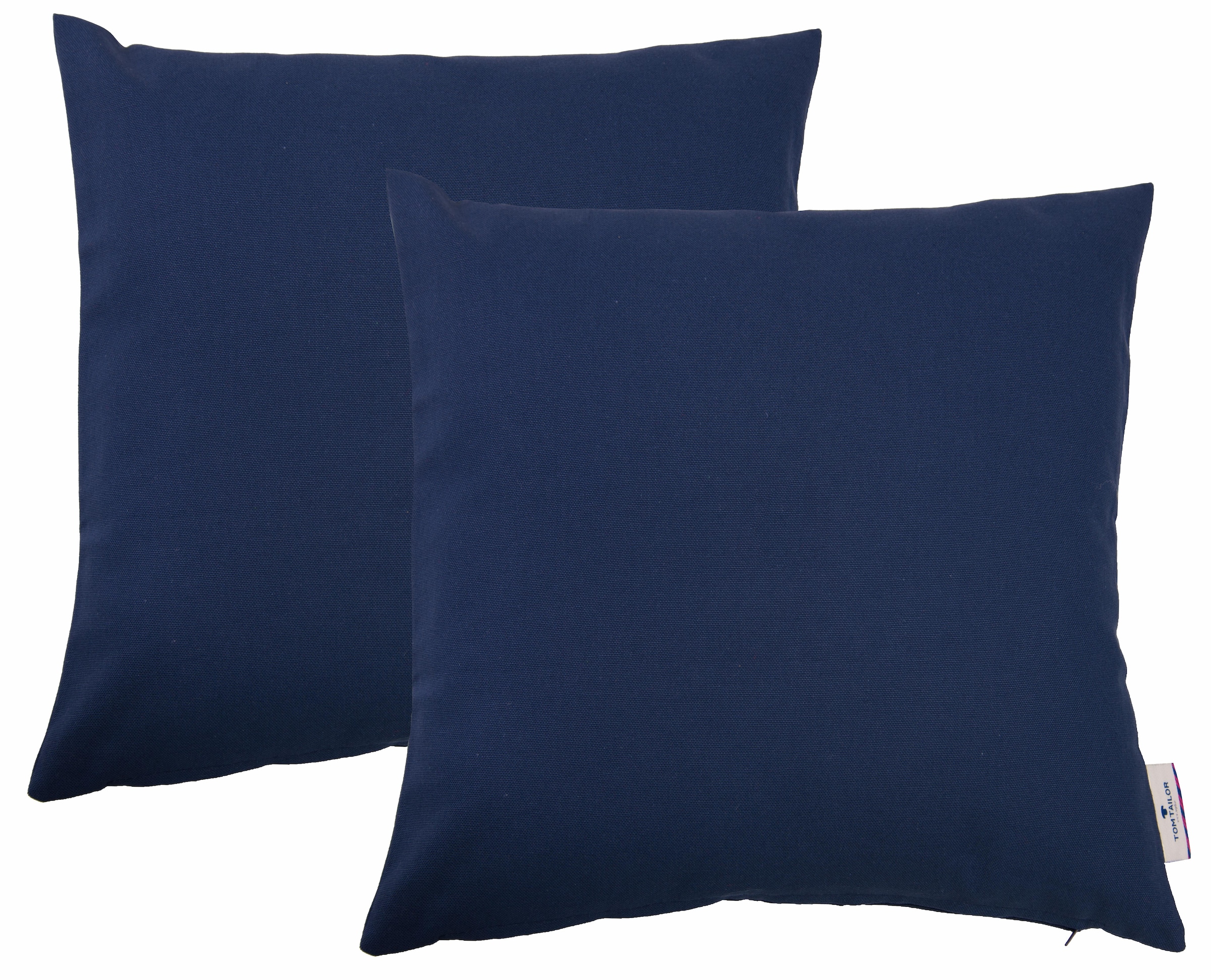 TOM TAILOR HOME Dekokissen »Dove«, unifarben, Kissenhüllen ohne Füllung, 2e günstig online kaufen
