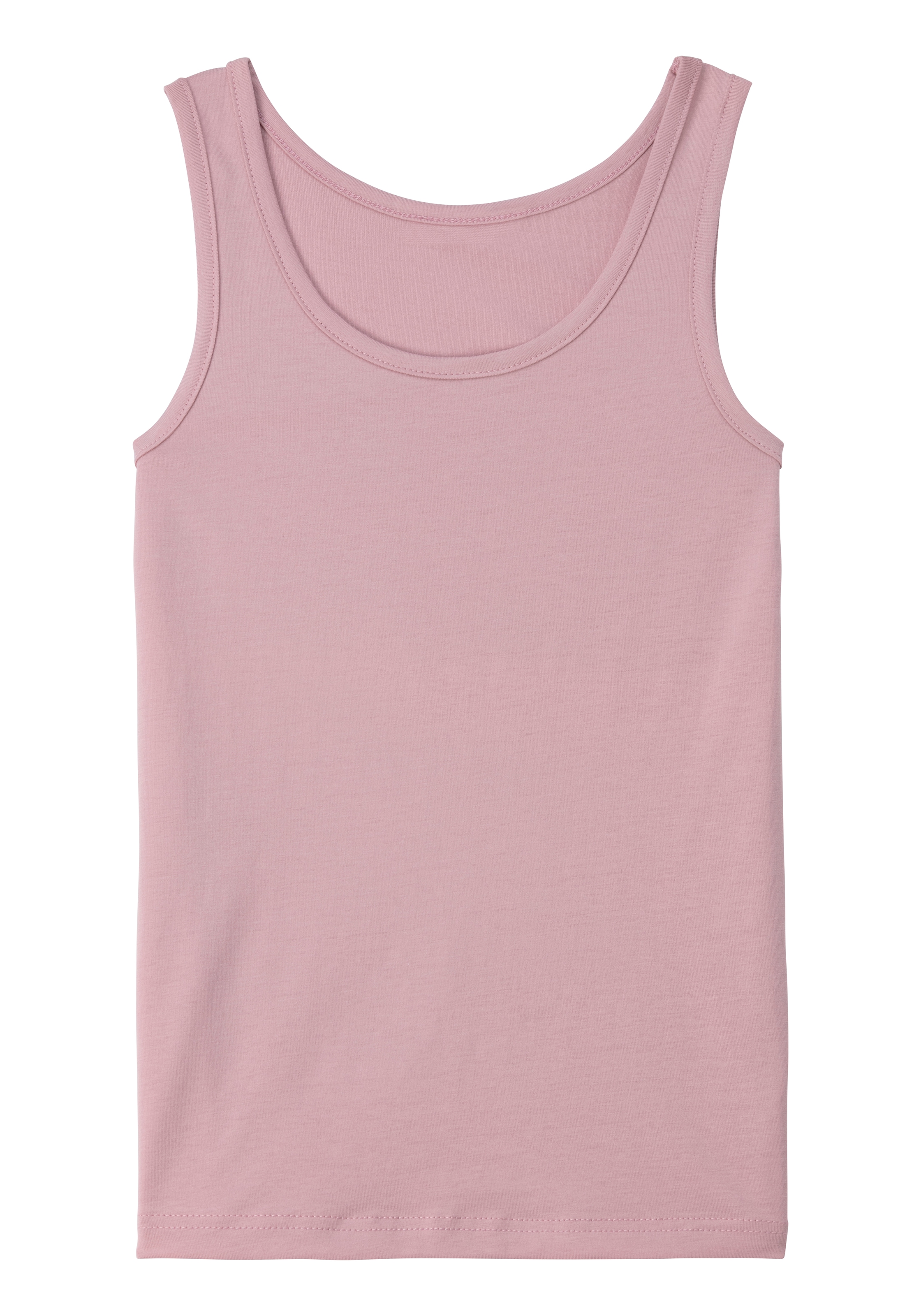 Vivance Unterhemd, (Packung, 2 St.), in schlichtem Design, Tanktop, Unterziehshirt