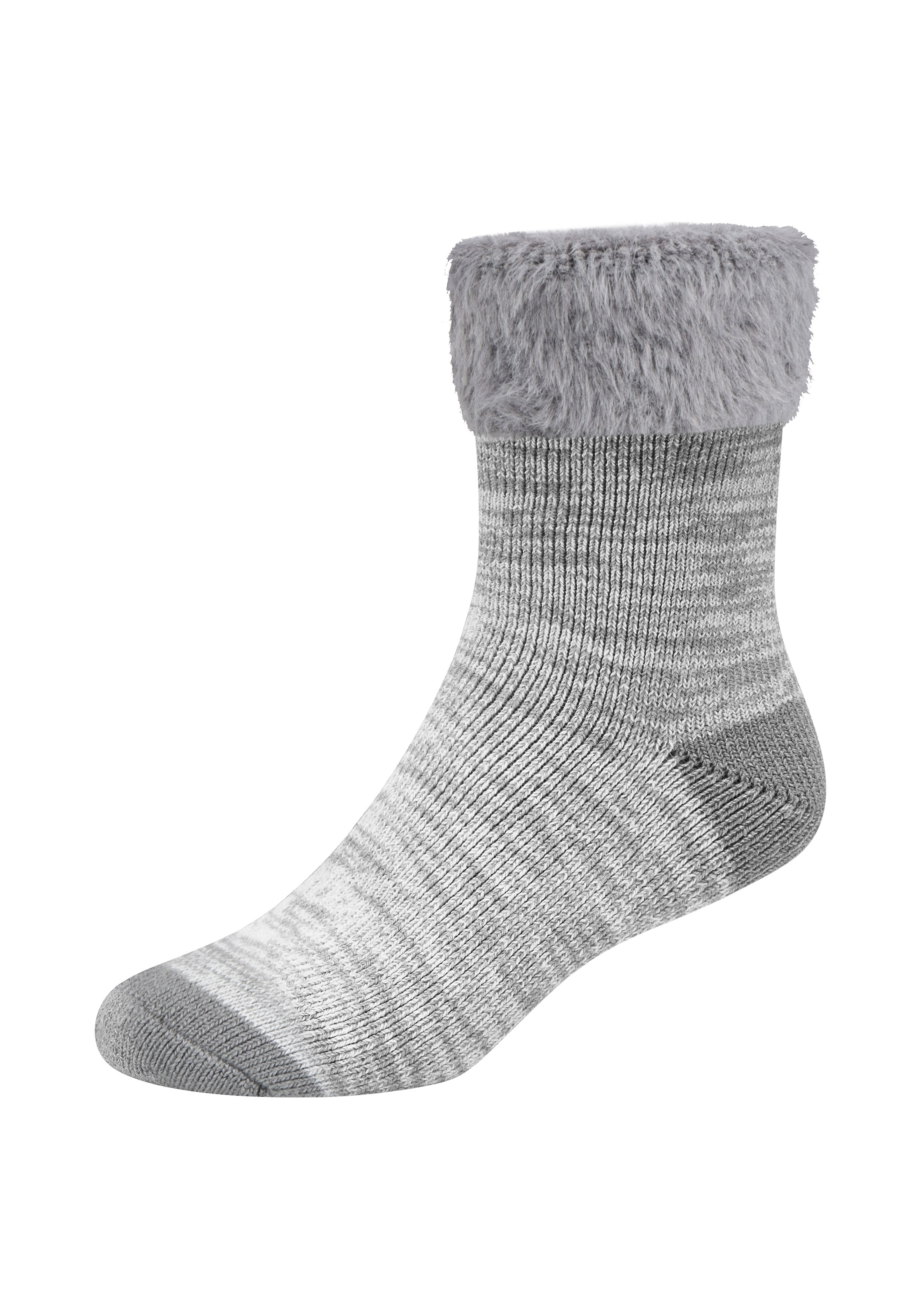 Camano Socken »warm & cozy« 2 Stk. tlg. meliert, kuschelig weich