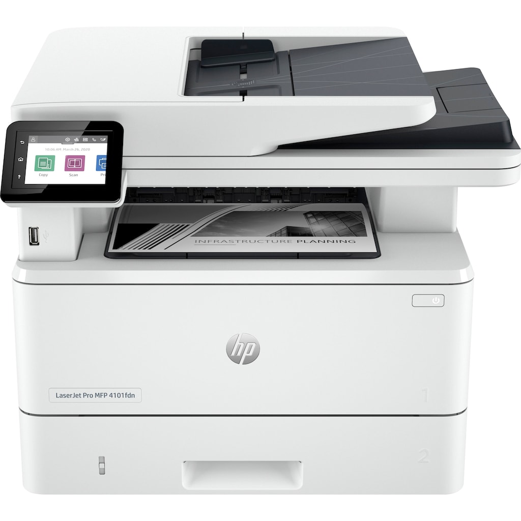 HP Multifunktionsdrucker »LaserJet Pro MFP 4102fdw«, HP Instant Ink kompatibel