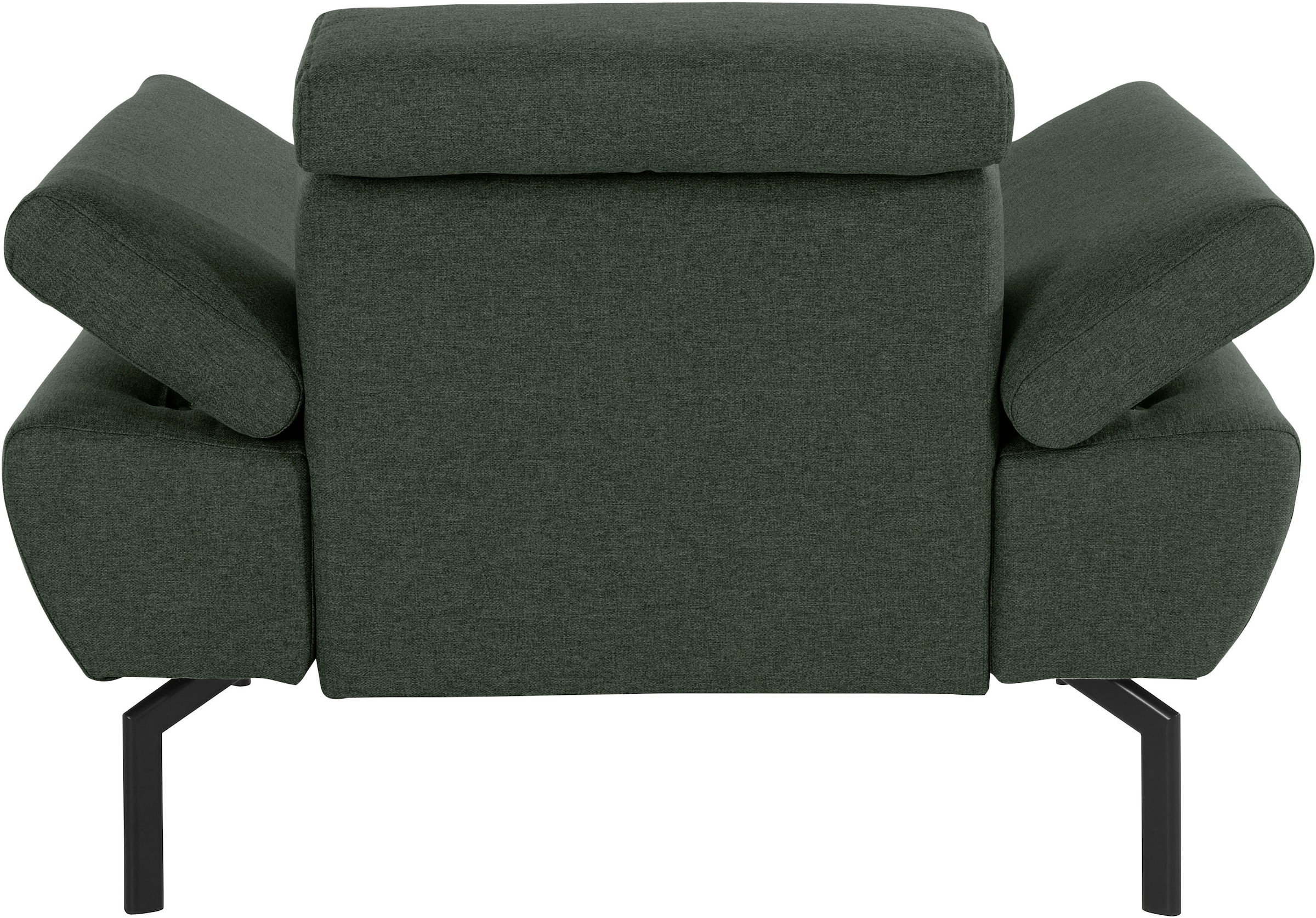 Places of Style Sessel »Trapino wahlweise kaufen Rückenverstellung, Luxus-Microfaser Raten mit Luxus«, in auf Lederoptik