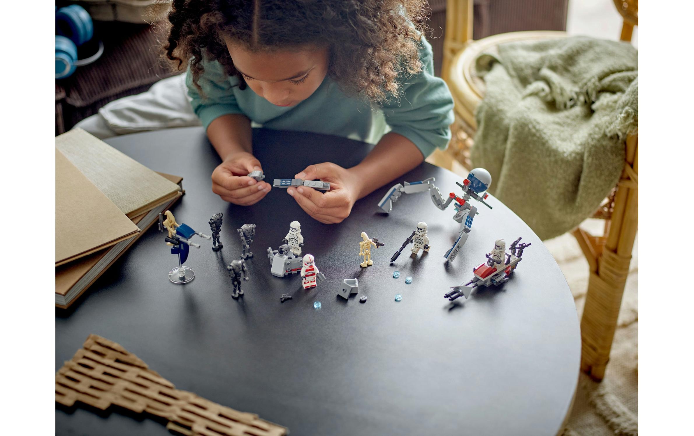 LEGO® Spielbausteine »Wars Clone Trooper & Battle Droid Battle Pack 75372«
