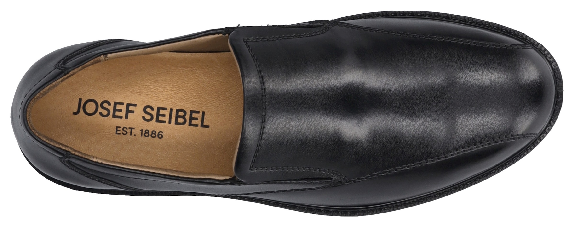 Josef Seibel Slipper »Harry 05«, Schlupfschuh, Komfortschuh, Business Schuh mit Wechselfußbett