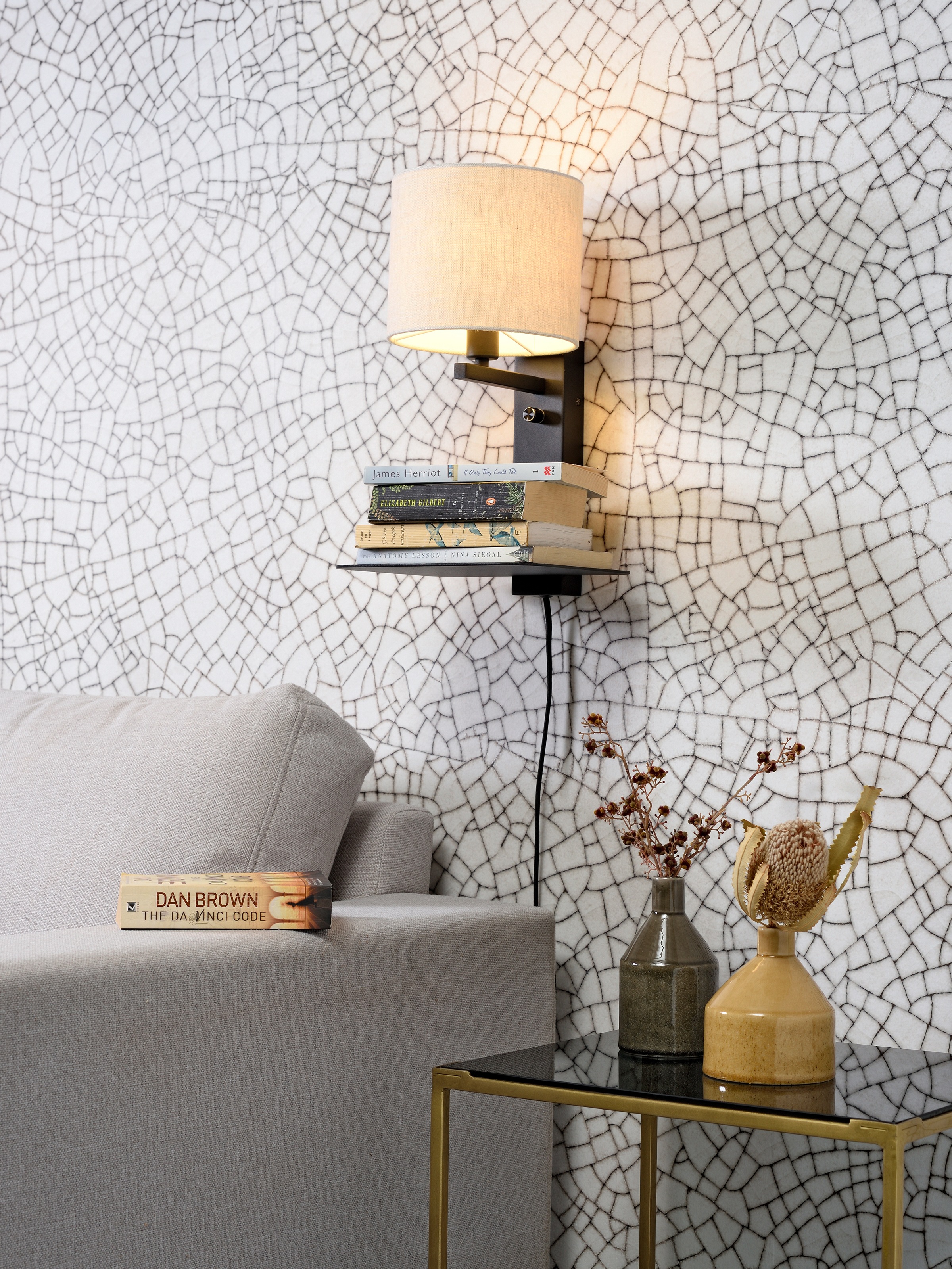 it's About RoMi Wandleuchte »Florence«, 1 flammig, Leuchtmittel E14   LED w günstig online kaufen